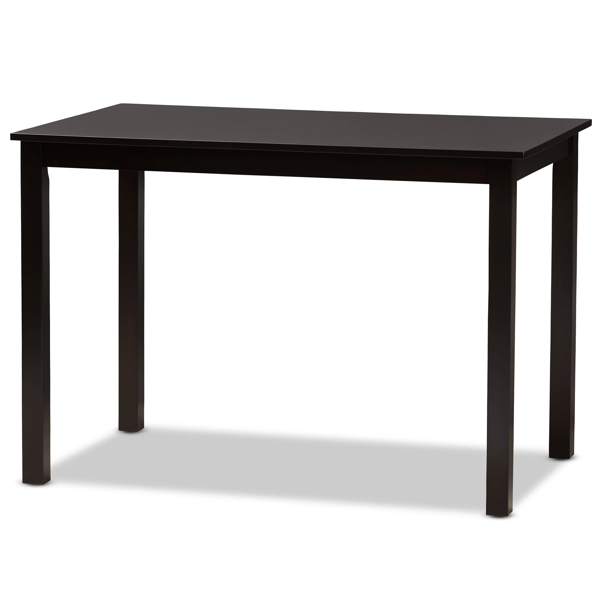 Baxton Studio Eveline Modern Espresso Brown Finished Wood 43-Inch Dining Table - Image 2