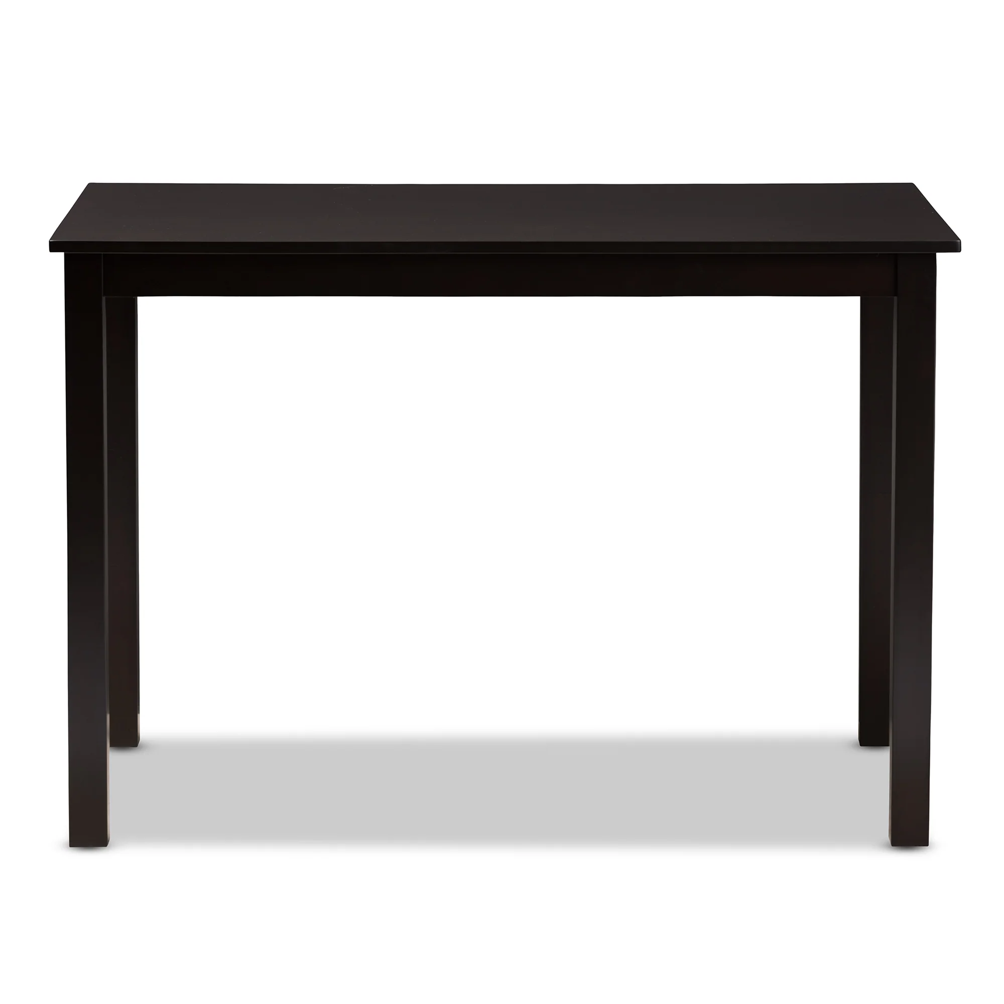 Baxton Studio Eveline Modern Espresso Brown Finished Wood 43-Inch Dining Table - Image 3