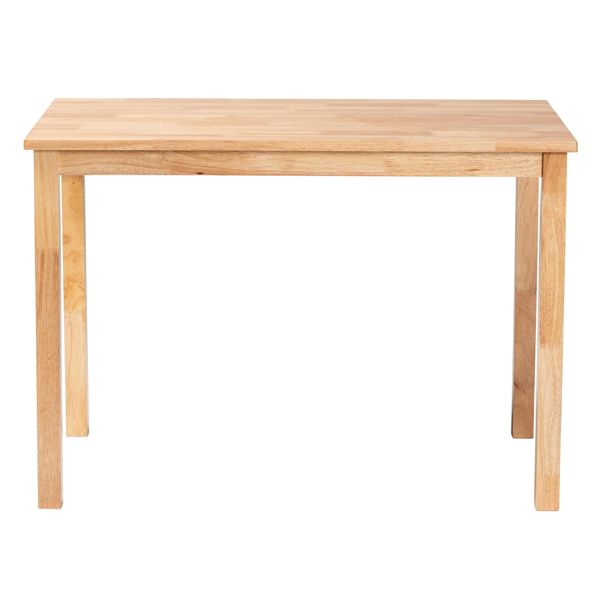 Baxton Studio Eveline Modern Natural Brown Finished Wood 43-Inch Dining Table - Image 3