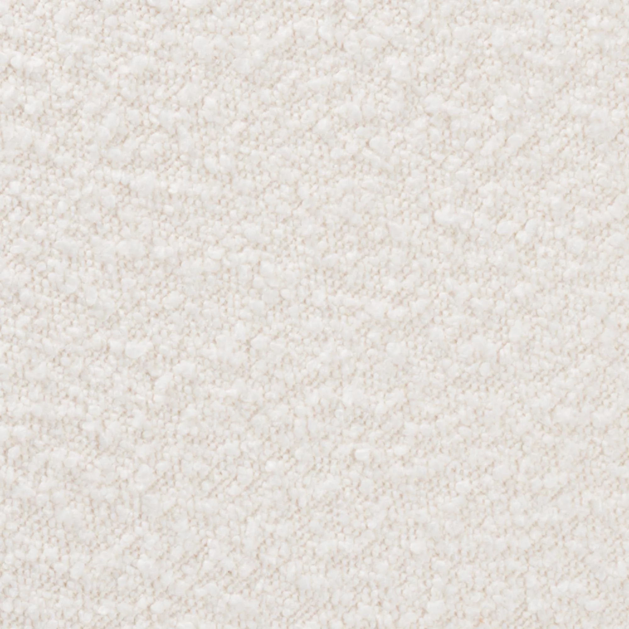 Baxton Studio Fisk Japandi Cream Boucle Fabric and Walnut Brown Finished Wood Ottoman Footstool - Image 6