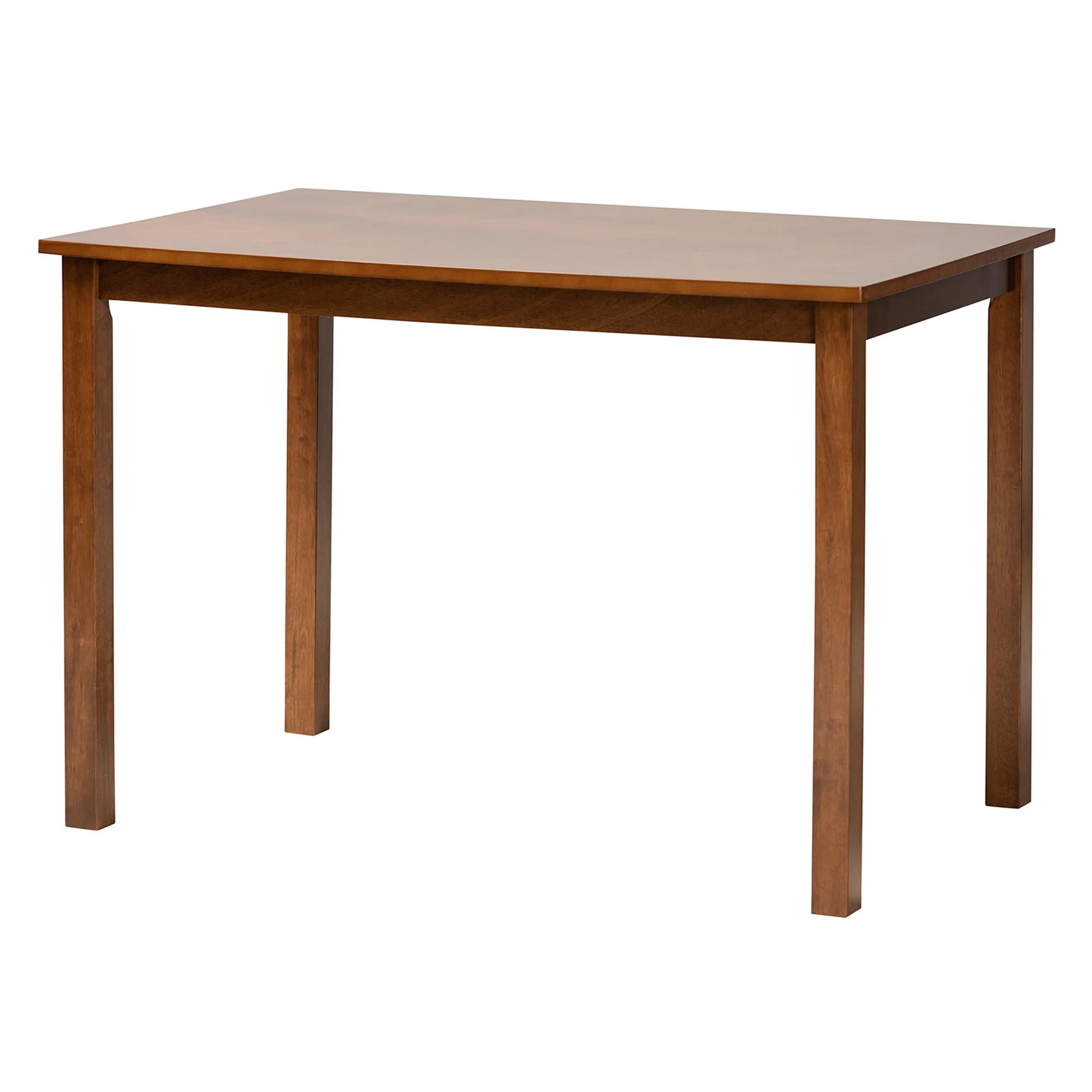 Baxton Studio Florencia Modern Beige Fabric and Espresso Brown Finished Wood 5-Piece Dining Set - Image 26