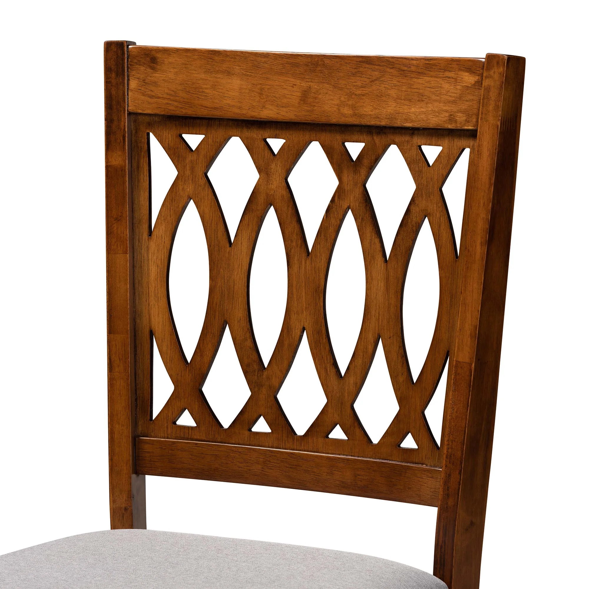 Baxton Studio Florencia Modern Beige Fabric and Espresso Brown Finished Wood 7-Piece Dining Set - Image 28