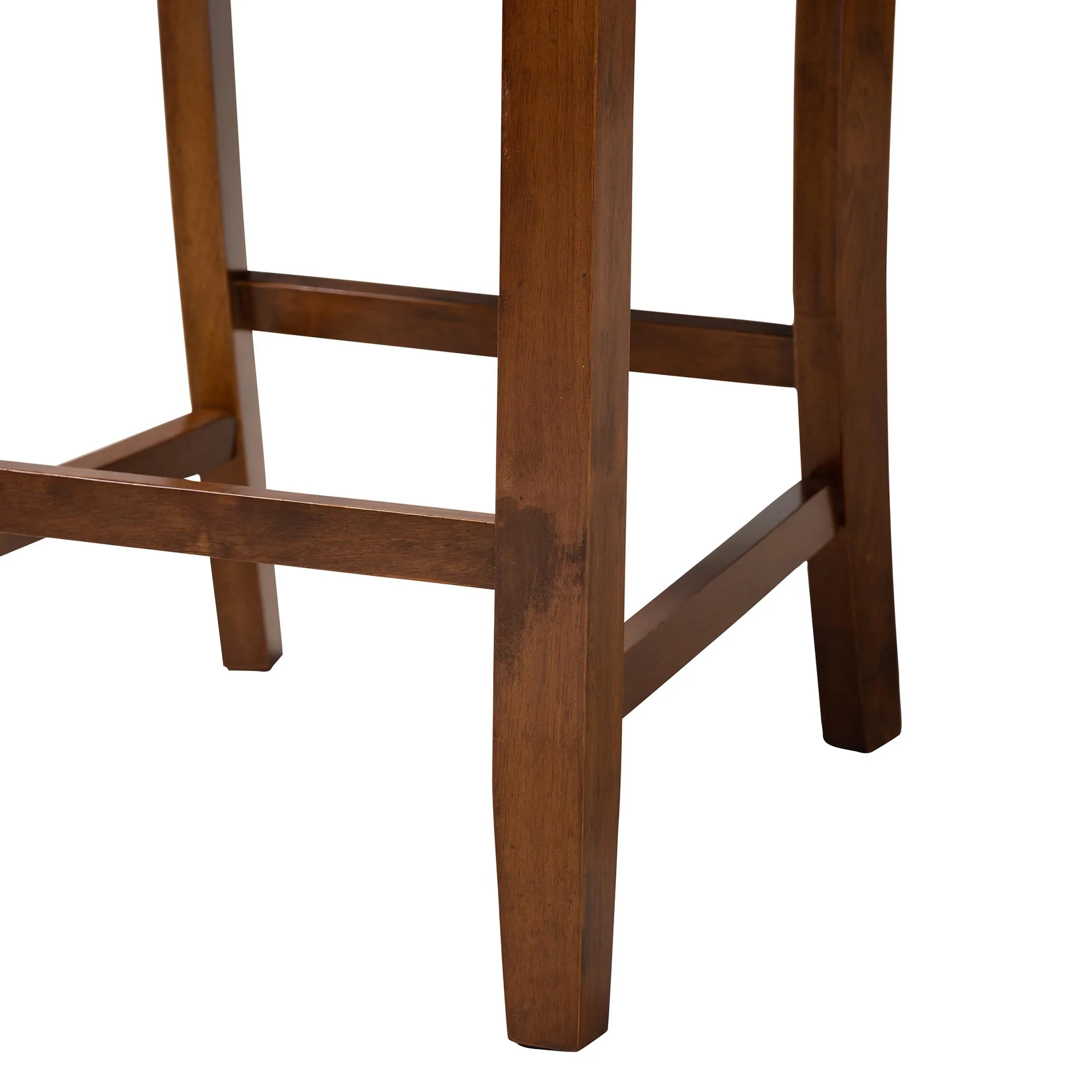 Baxton Studio Florencia Modern Beige Fabric and Espresso Brown Finished Wood Counter Stool - Image 24