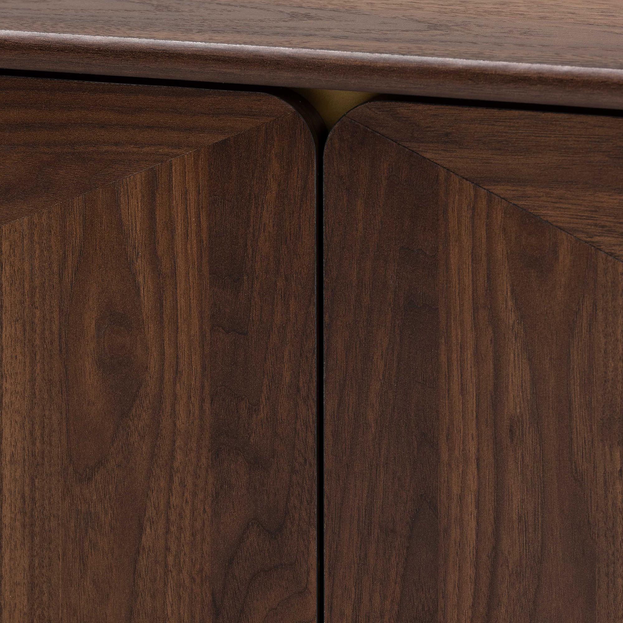 Baxton Studio Graceland Mid-Century Modern Transitional Walnut Brown Finished Wood 2-Drawer Coffee Table - Image 10