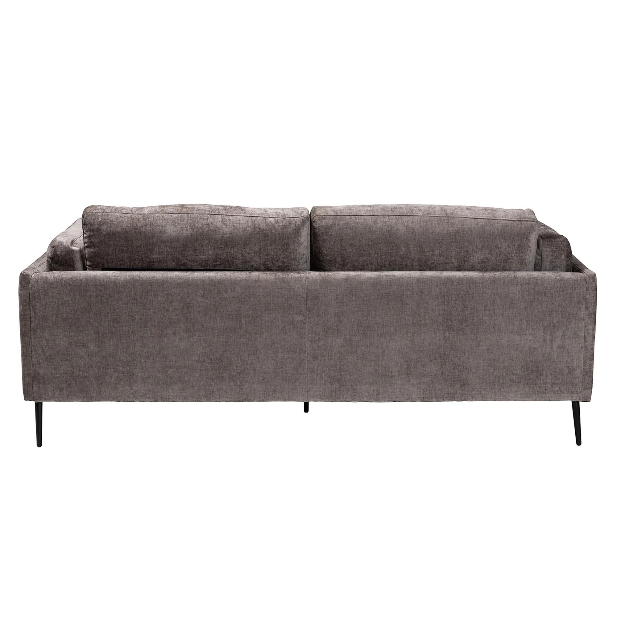 Baxton Studio Holton Modern Grey Fabric Sofa - Image 7