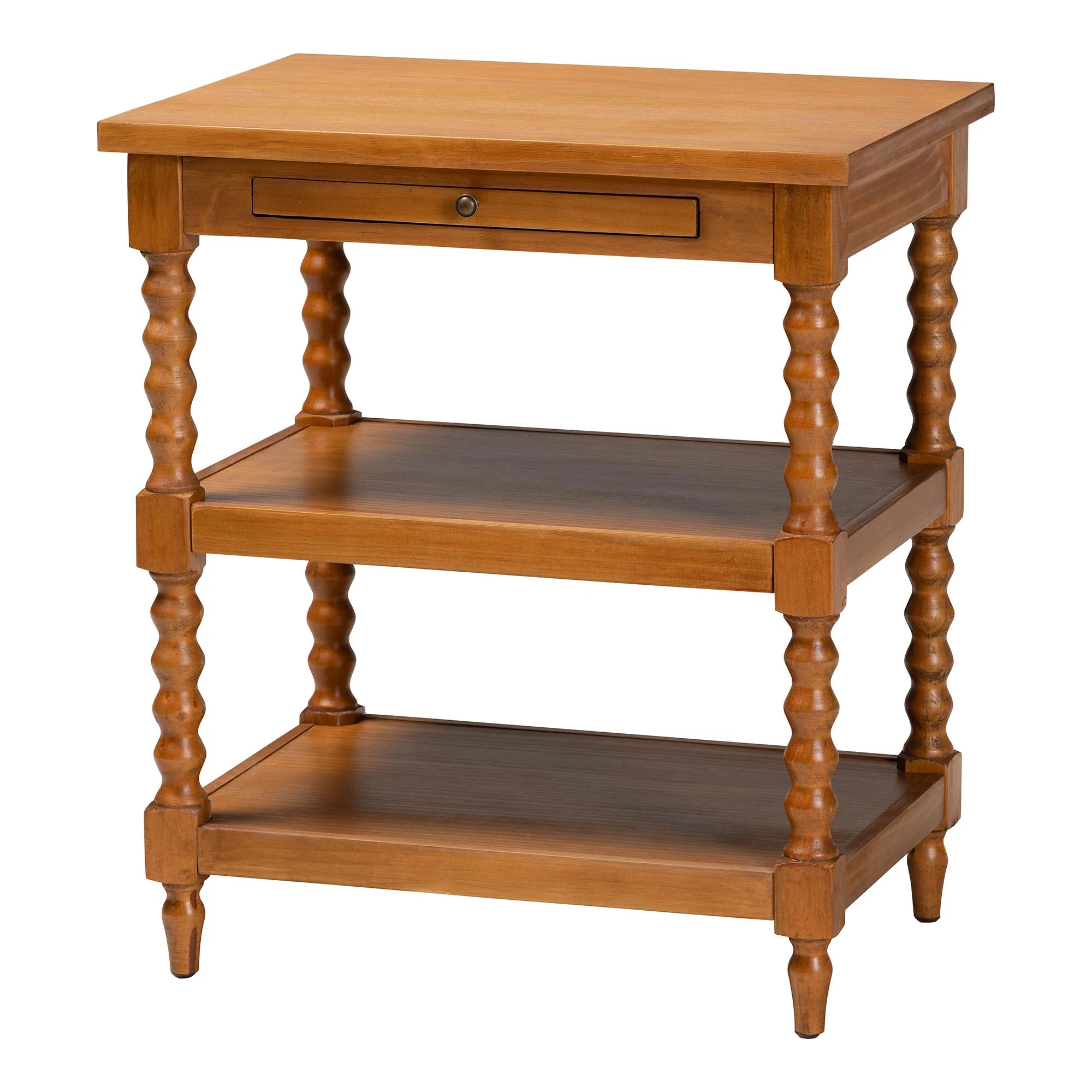Baxton Studio Imogene Retro-Modern Walnut Brown Finished Wood End Table - Image 2
