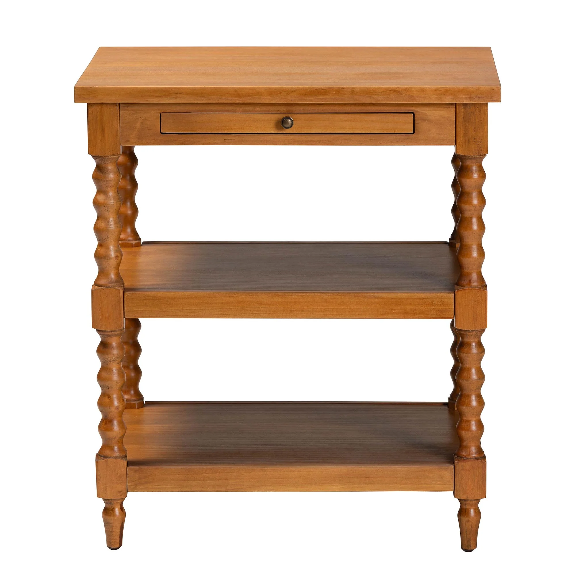 Baxton Studio Imogene Retro-Modern Walnut Brown Finished Wood End Table - Image 4