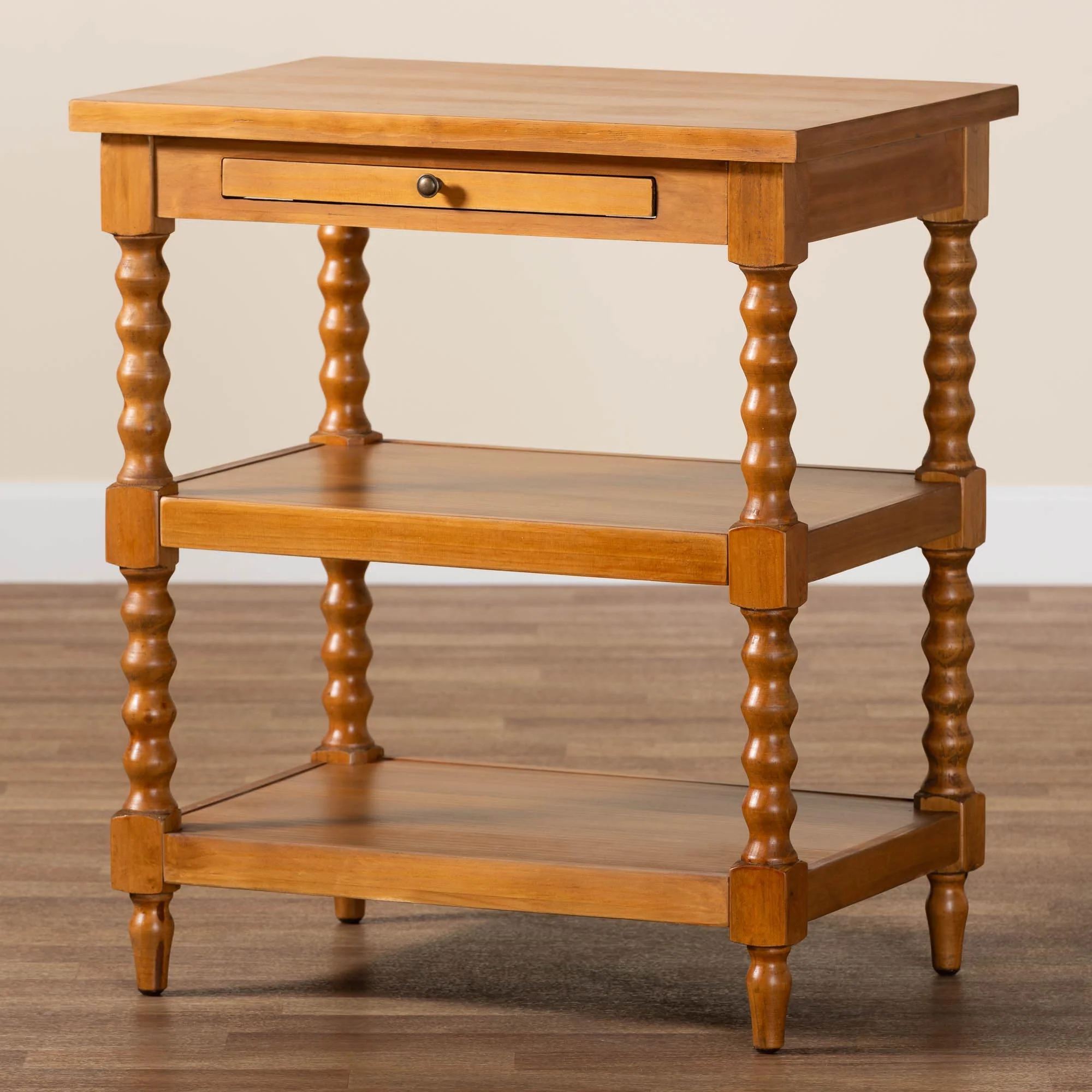 Baxton Studio Imogene Retro-Modern Walnut Brown Finished Wood End Table - Image 9