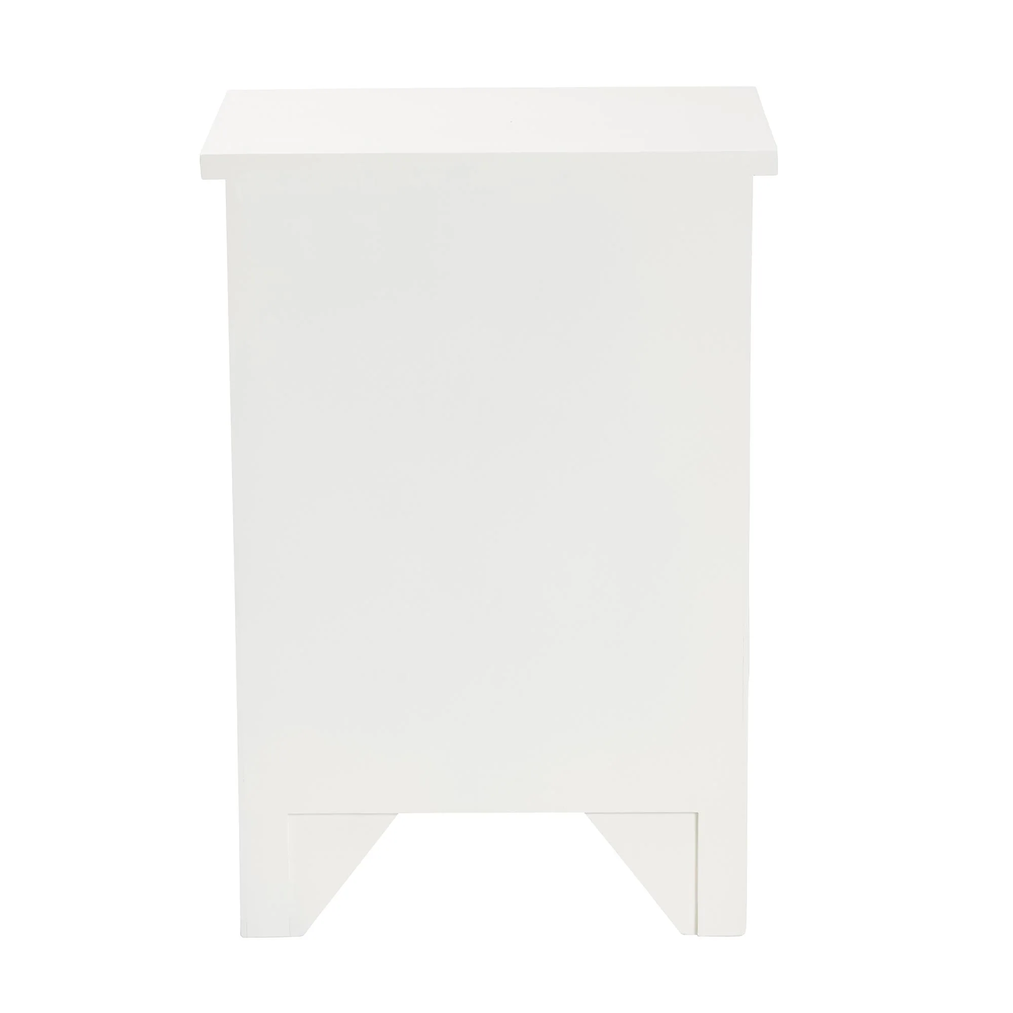 Baxton Studio Lambert Classic and Traditional White Finished Wood 1-Drawer End Table - Image 9