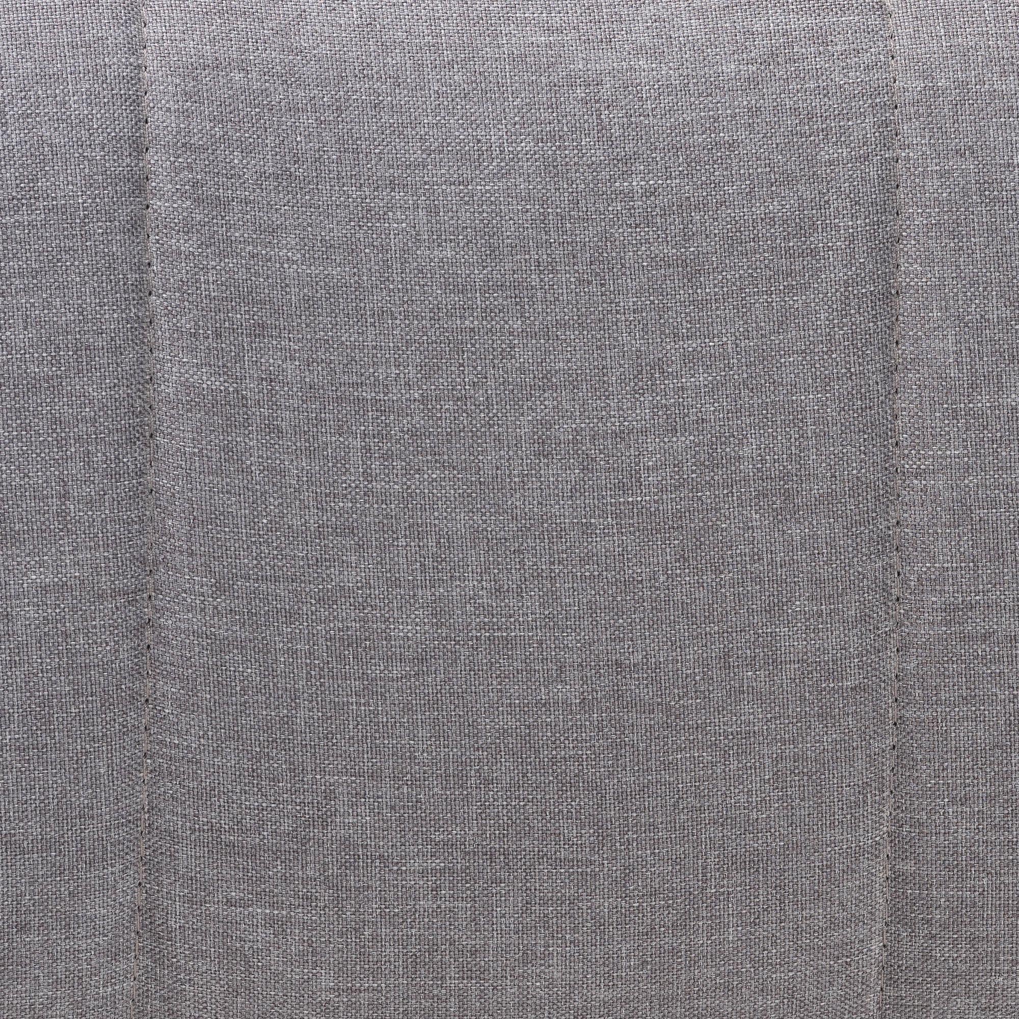Baxton Studio Lanoma Contemporary Slate Grey Fabric Upholstered Convertible Sleeper Sofa - Image 6