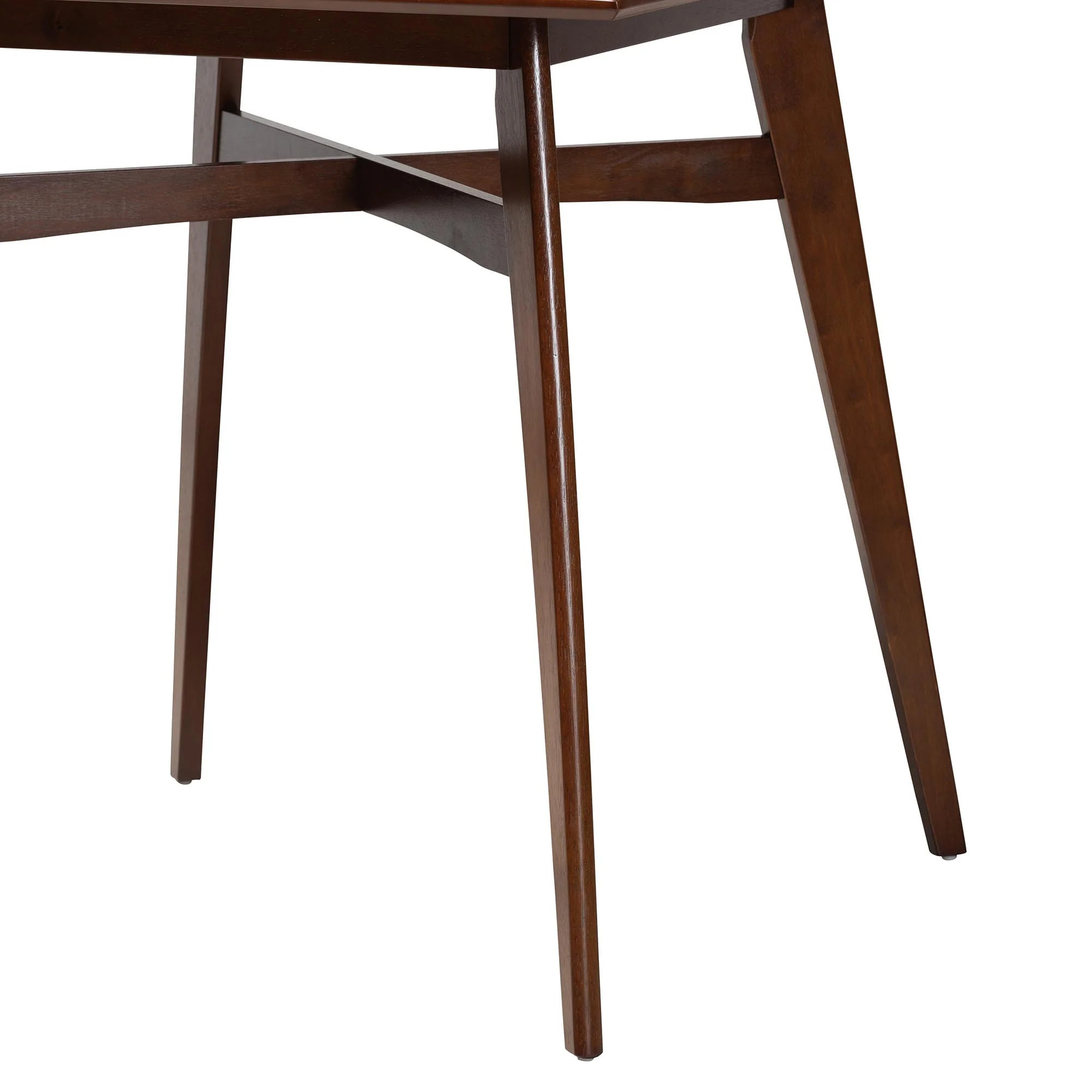 Baxton Studio Leena Mid-Century Modern Black Finished Wood Counter Height Pub Table - Image 20