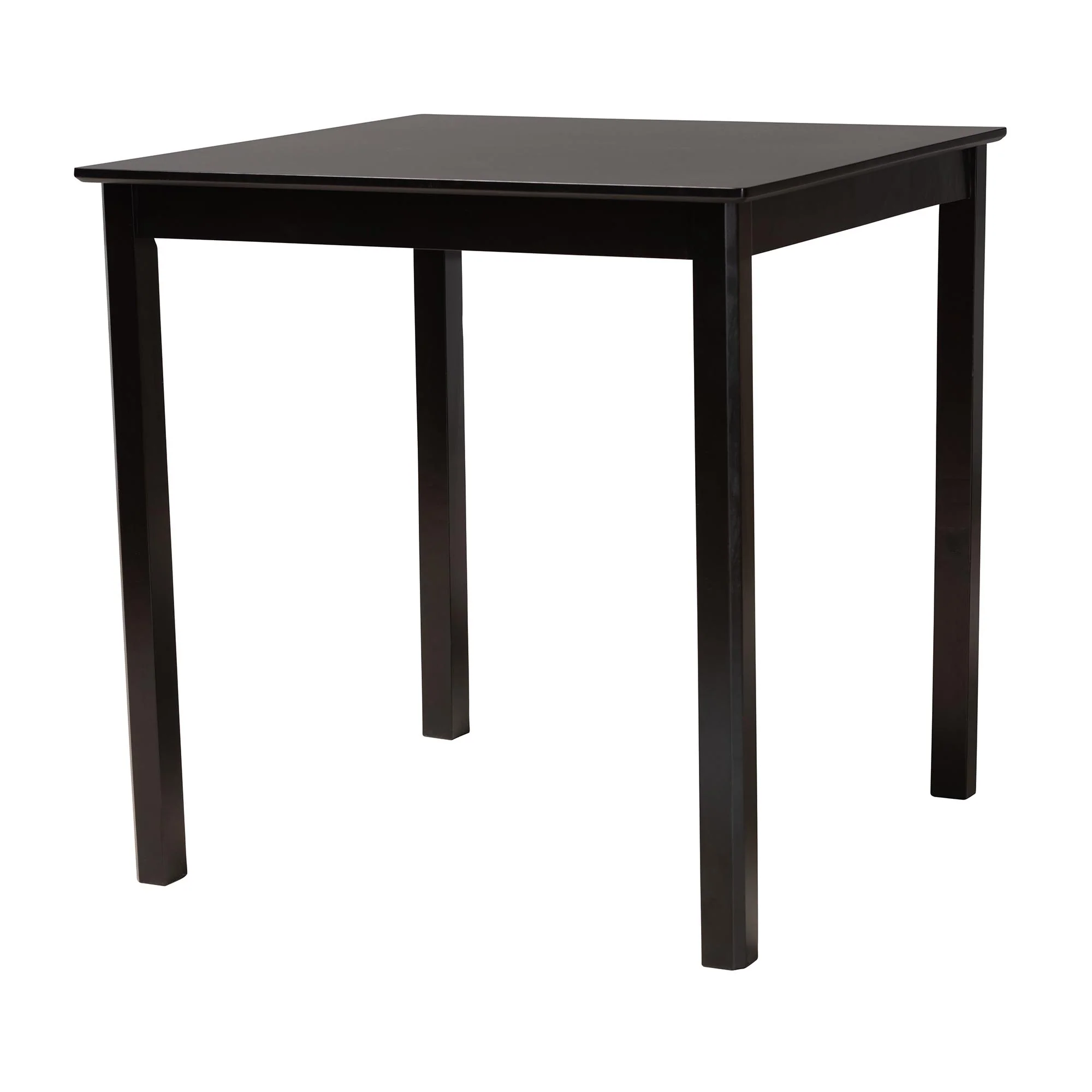 Baxton Studio Lenoir Modern Espresso Brown Finished Wood Counter Height Pub Table - Image 2