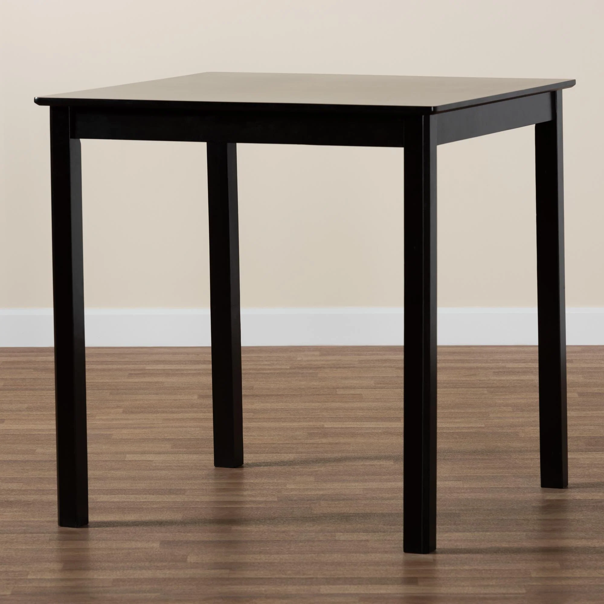 Baxton Studio Lenoir Modern Espresso Brown Finished Wood Counter Height Pub Table - Image 7