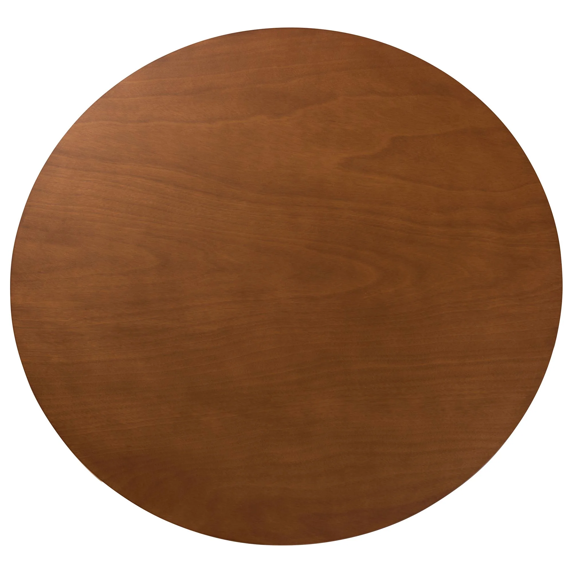 Baxton Studio Linnet Mid-Century Modern Walnut Brown Finished Wood and Rattan 7-Piece Dining Set - Image 7