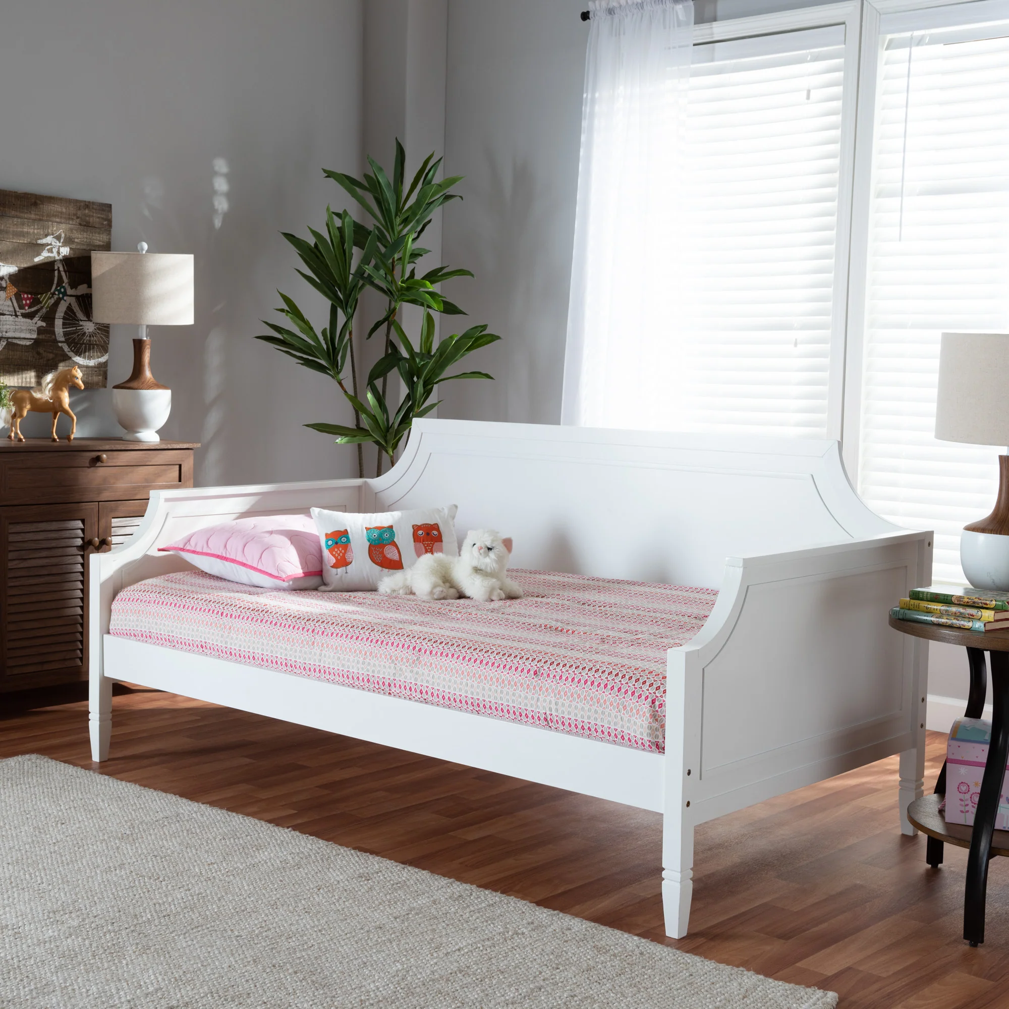 Baxton Studio Mariana Classic and Traditional Grey Finished Wood Full Size Daybed - Image 10