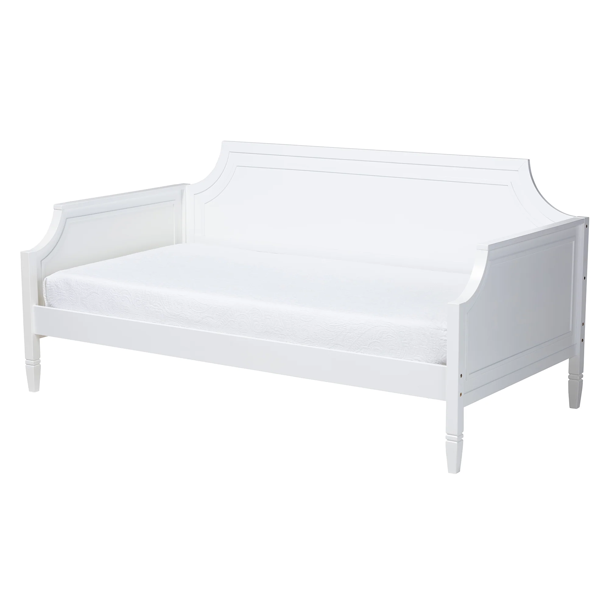 Baxton Studio Mariana Classic and Traditional Grey Finished Wood Full Size Daybed - Image 11