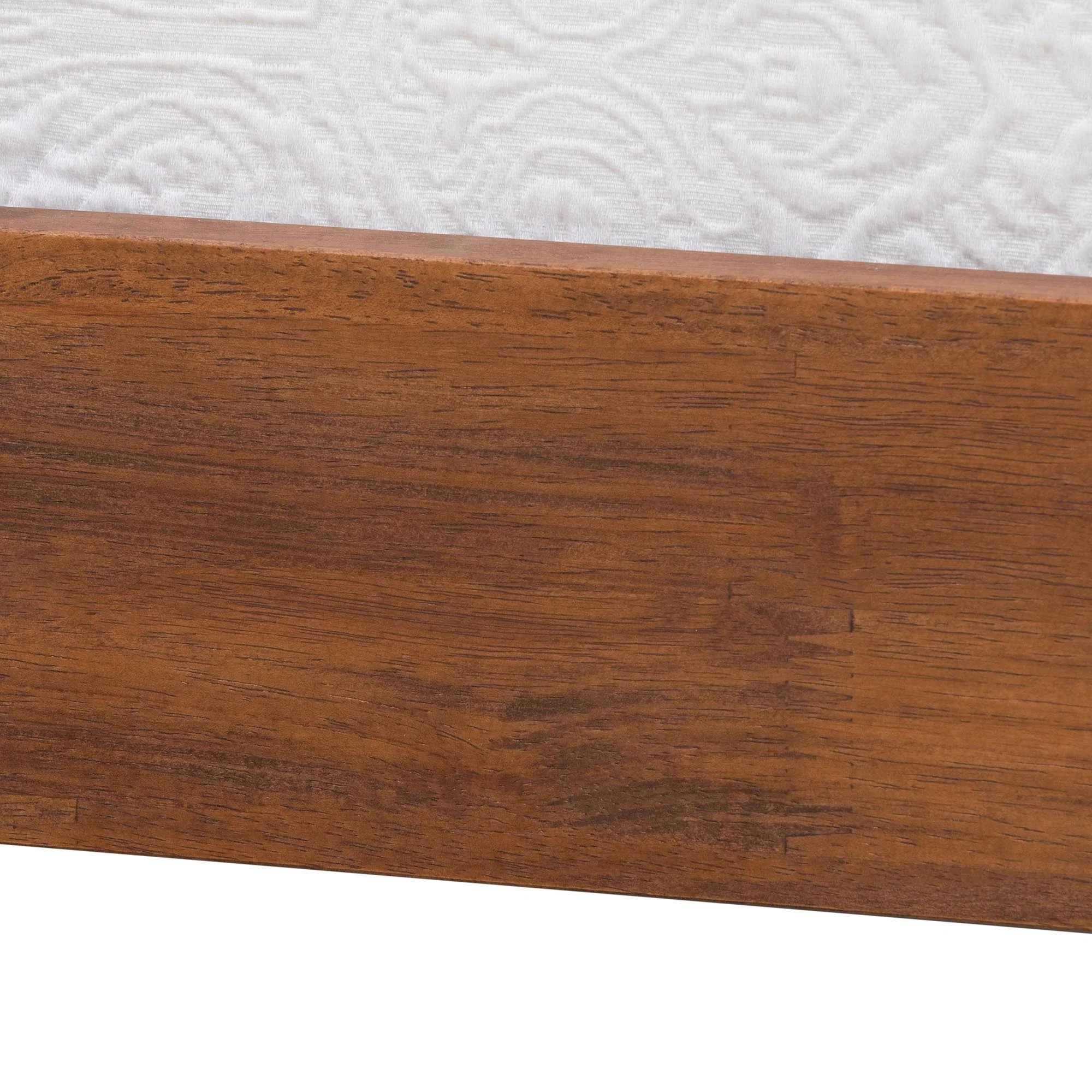 Baxton Studio Matilda Mid-Century Modern Ash Walnut Finished Wood Twin Size Daybed - Image 7