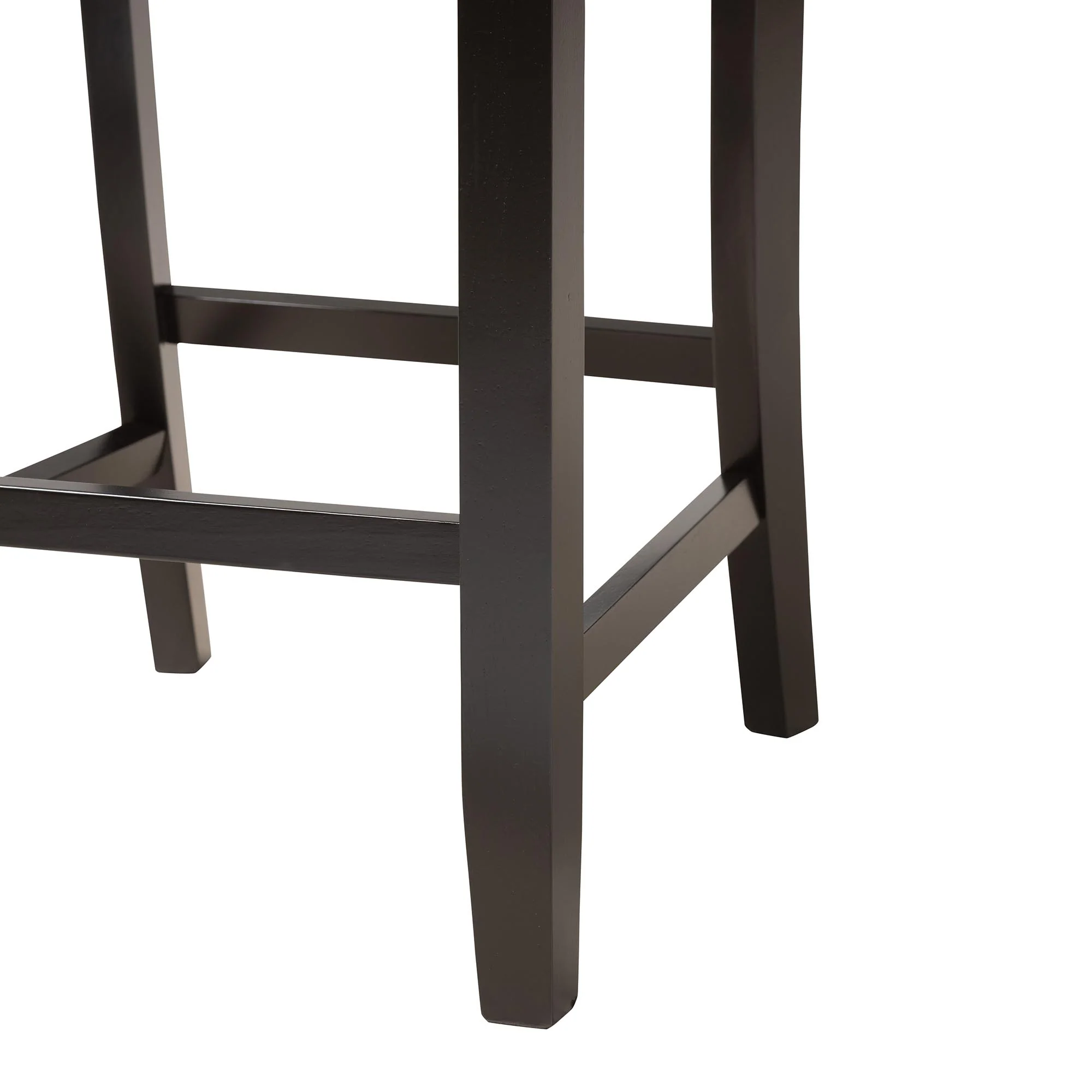 Baxton Studio Olympia Modern Beige Fabric and Espresso Brown Finished Wood 5-Piece Pub Set - Image 19