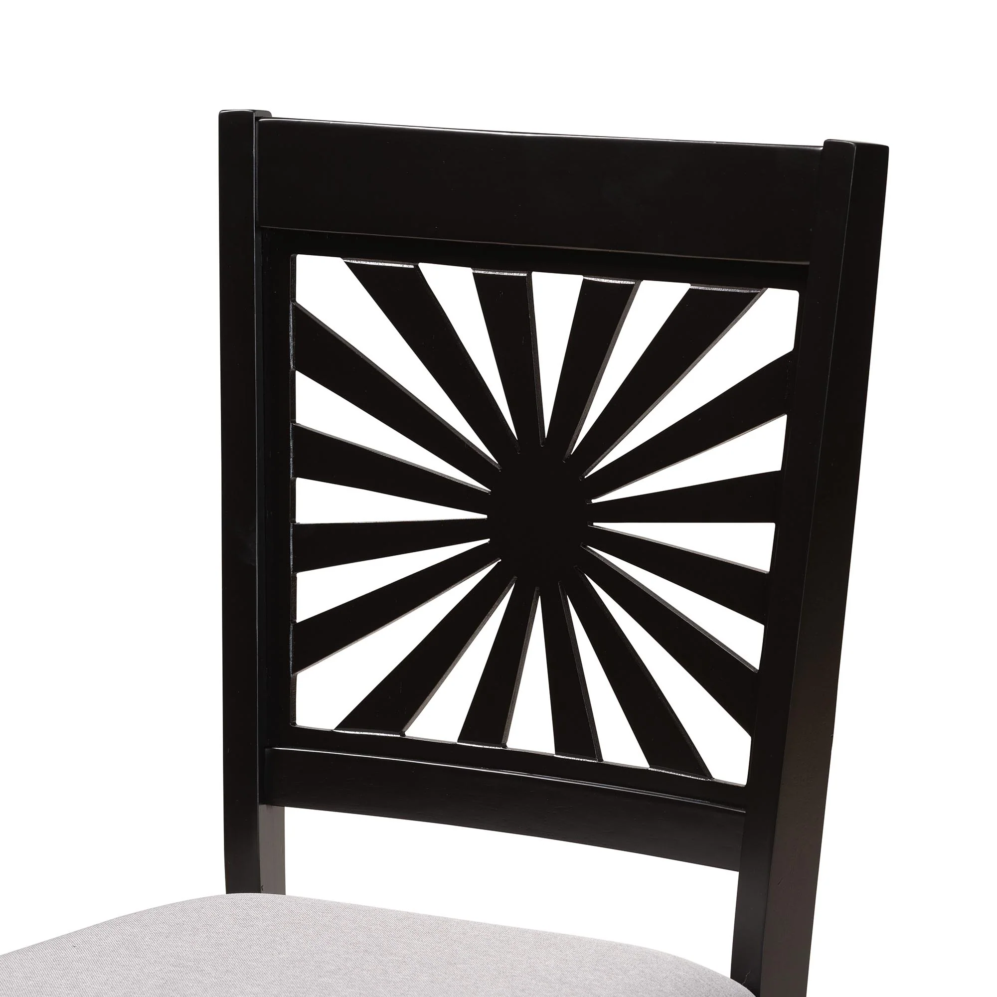 Baxton Studio Olympia Modern Beige Fabric and Espresso Brown Finished Wood 7-Piece Dining Set - Image 18