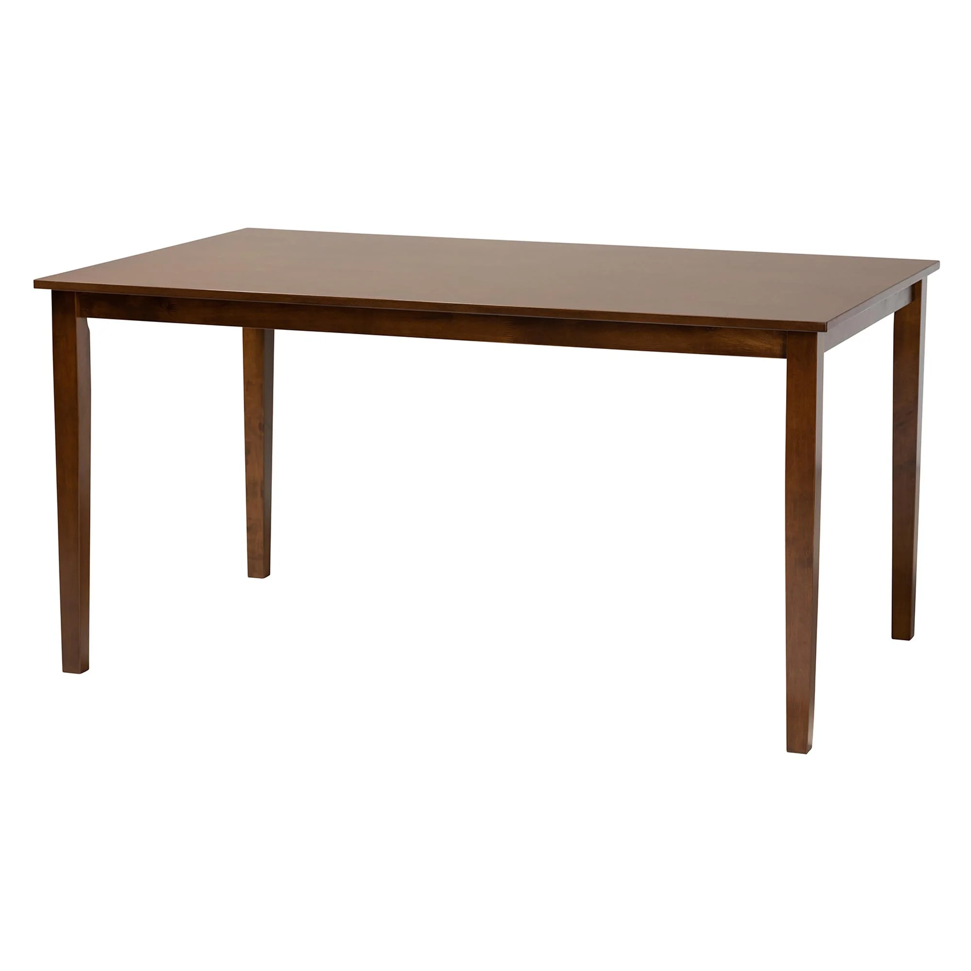 Baxton Studio Olympia Modern Beige Fabric and Espresso Brown Finished Wood 7-Piece Dining Set - Image 26
