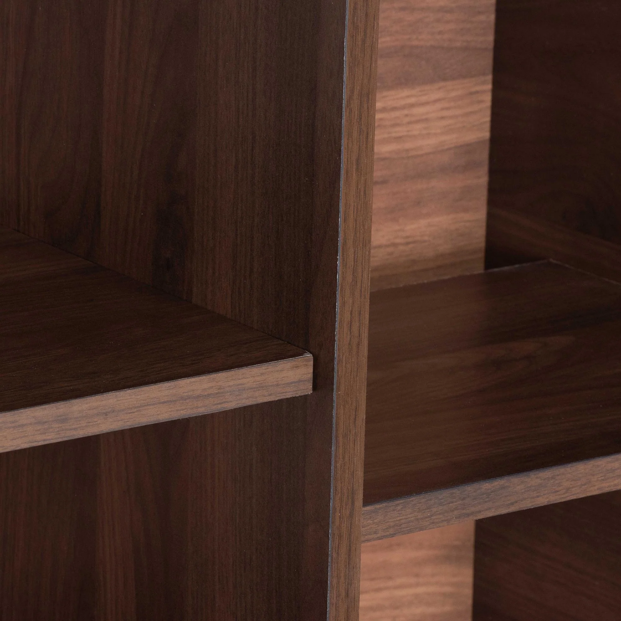 Baxton Studio Paricia Mid-Century Modern Walnut Brown Finished Wood Shoe Cabinet - Image 6