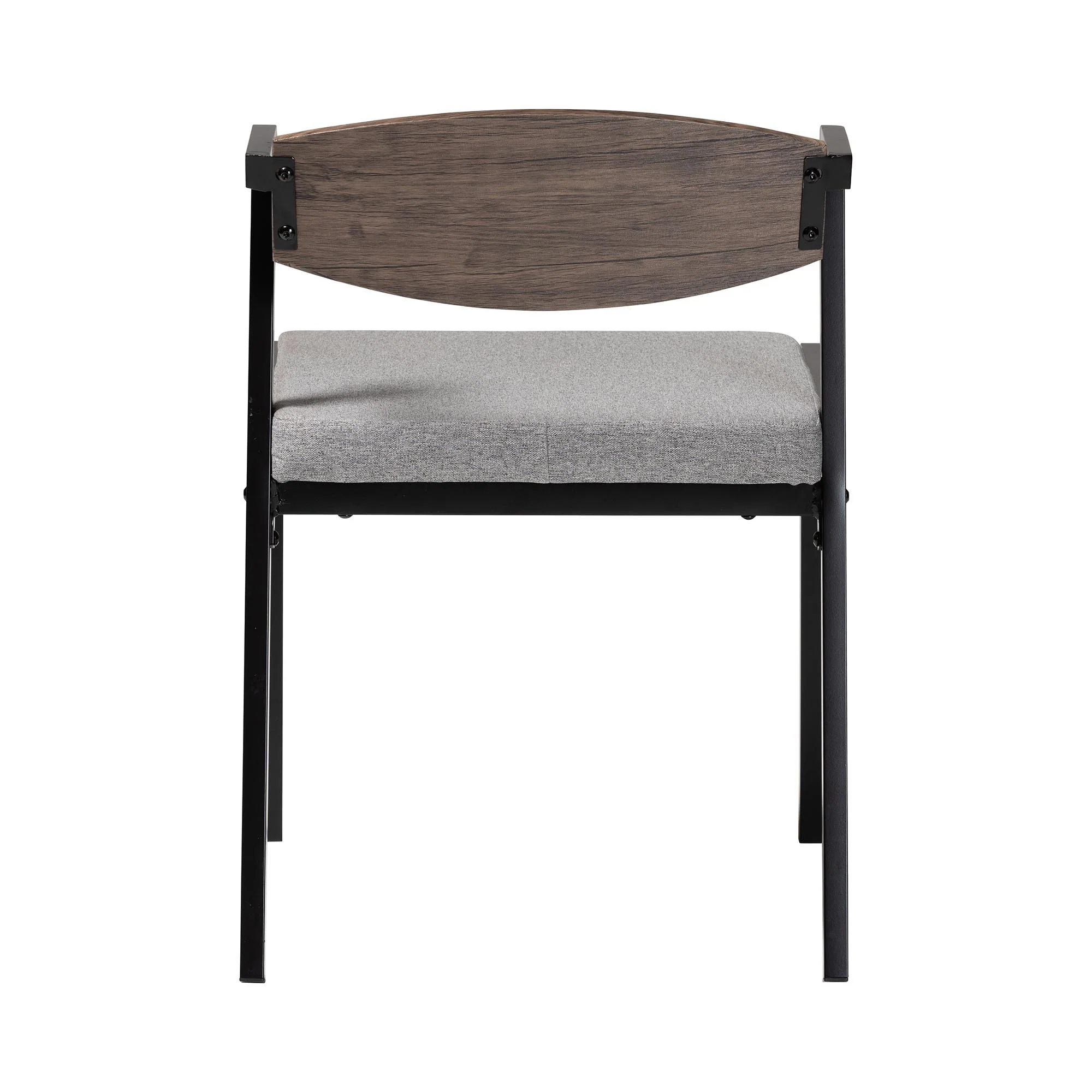 Baxton Studio Revelin Industrial Beige Fabric and Metal Dining Chair - Image 20