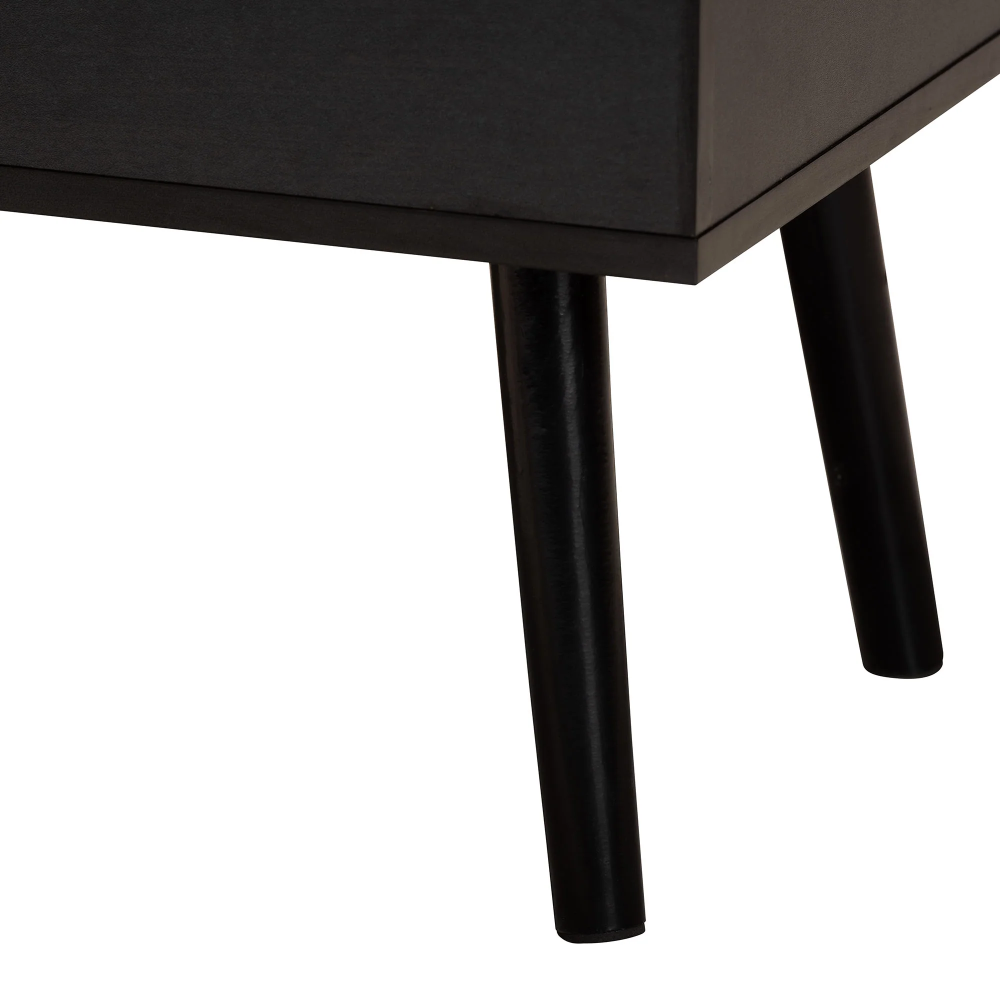 Baxton Studio Roden Modern Two-Tone Black and Espresso Brown Finished Wood Coffee Table with Lift-Top Storage Compartment - Image 7