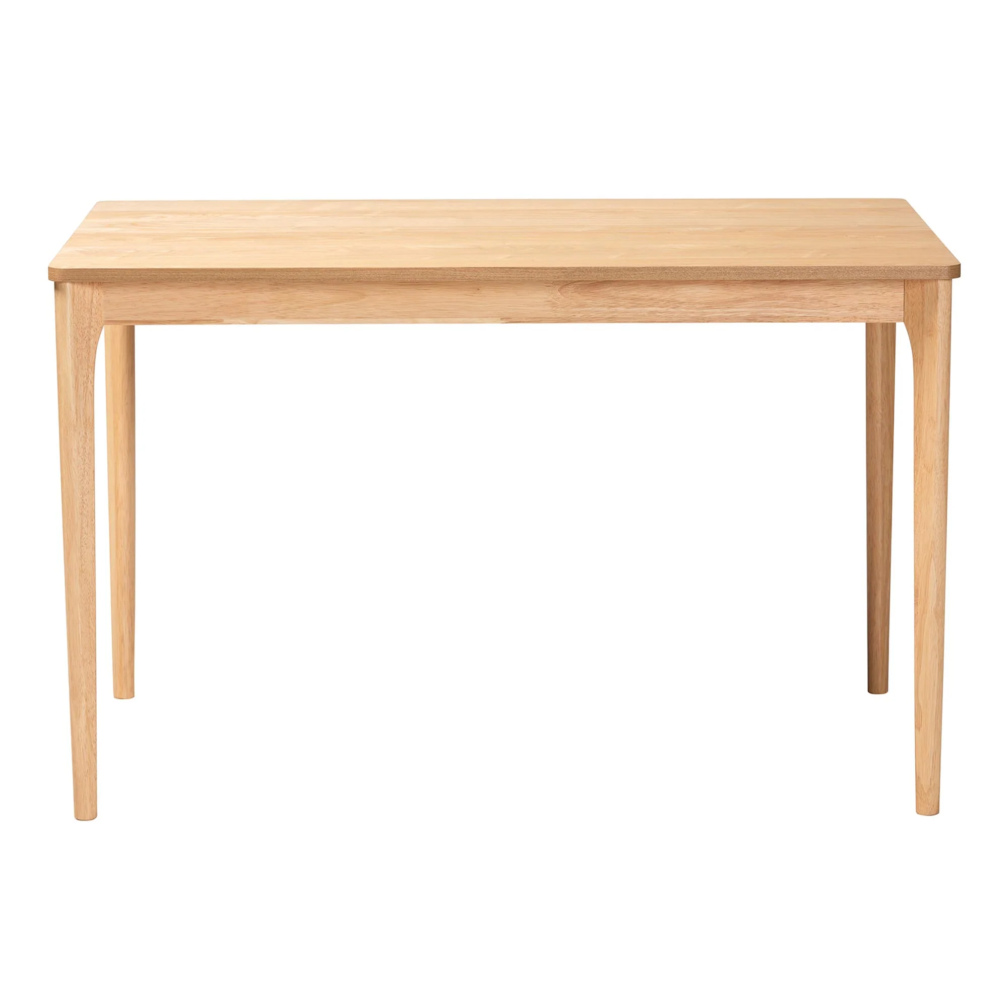 Baxton Studio Sherwin Mid-Century Modern Black Finished Wood Dining Table - Image 12