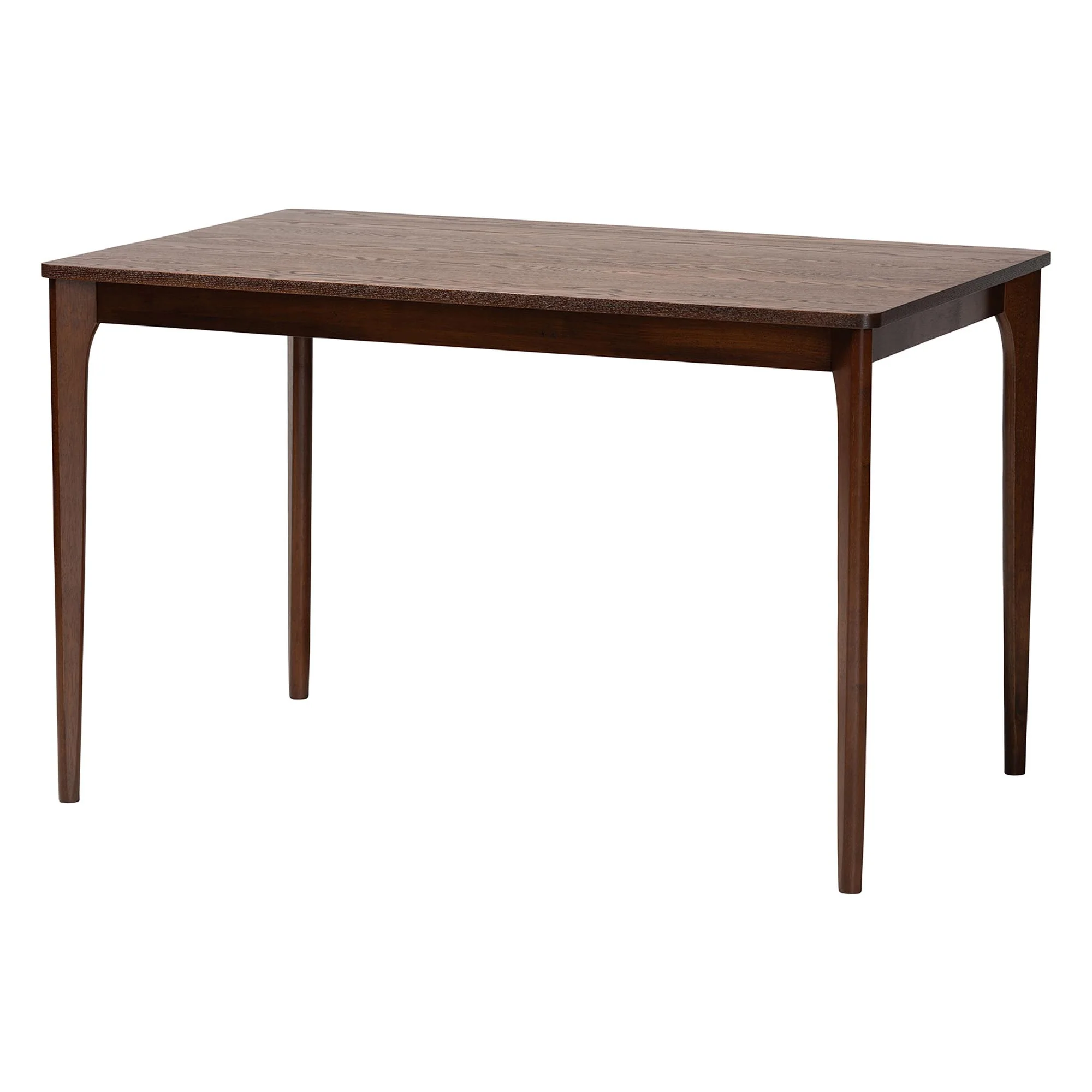 Baxton Studio Sherwin Mid-Century Modern Black Finished Wood Dining Table - Image 20