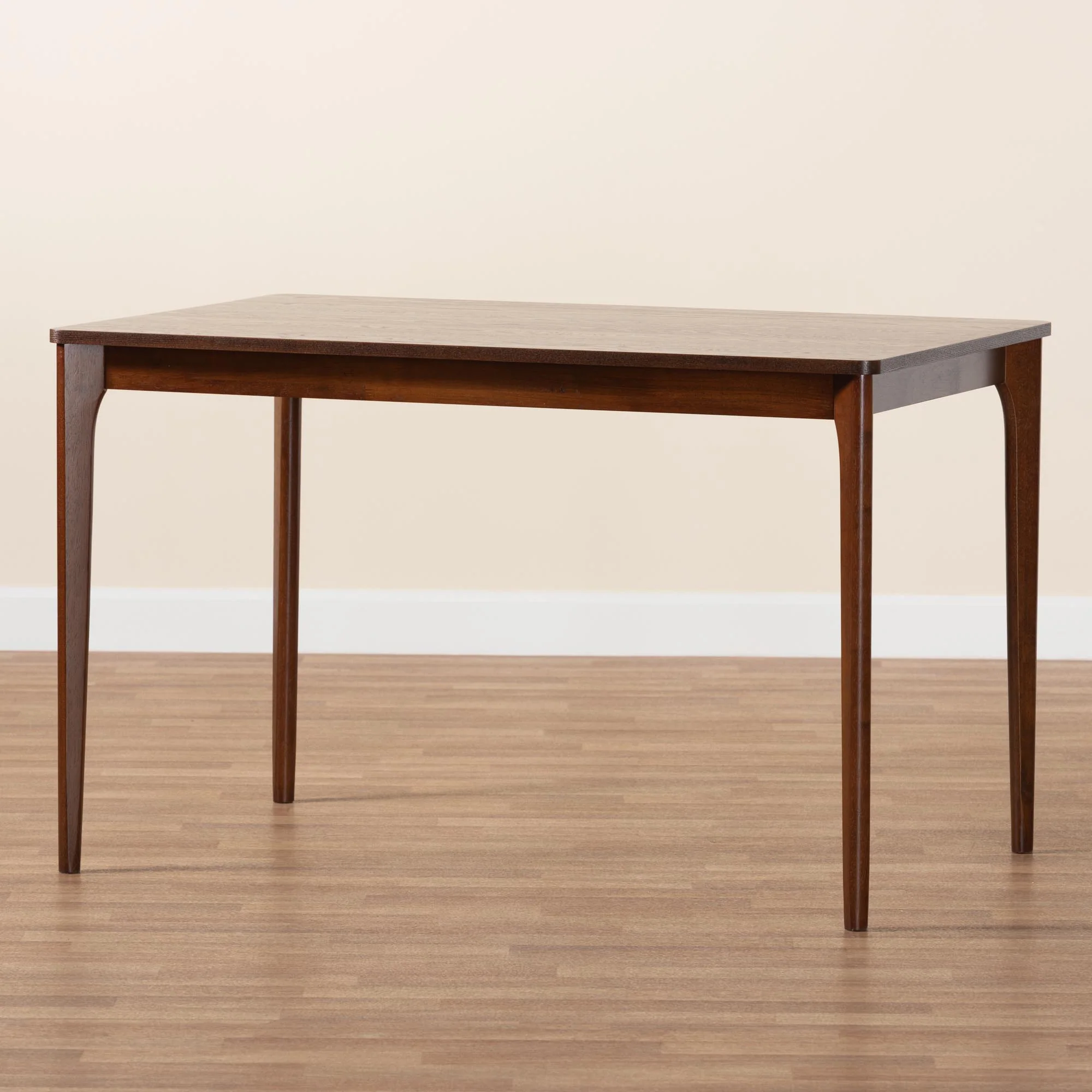 Baxton Studio Sherwin Mid-Century Modern Black Finished Wood Dining Table - Image 27