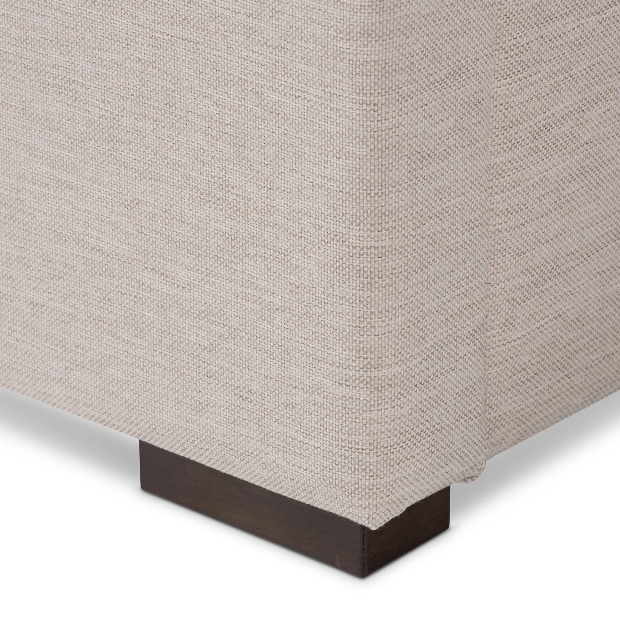 Baxton Studio Taylor Modern and Contemporary Light Beige Fabric Queen Size Gas-Lift Platform Bed - Image 8