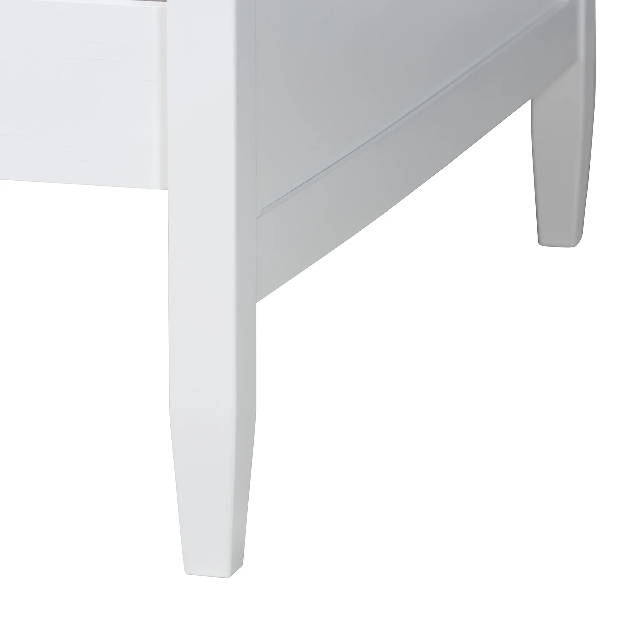 Baxton Studio Viva Classic and Traditional White Finished Wood Twin Size Daybed - Image 6