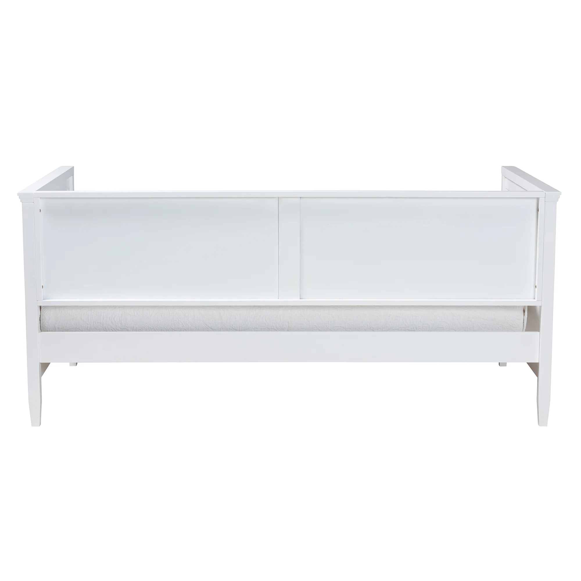 Baxton Studio Viva Classic and Traditional White Finished Wood Twin Size Daybed - Image 7