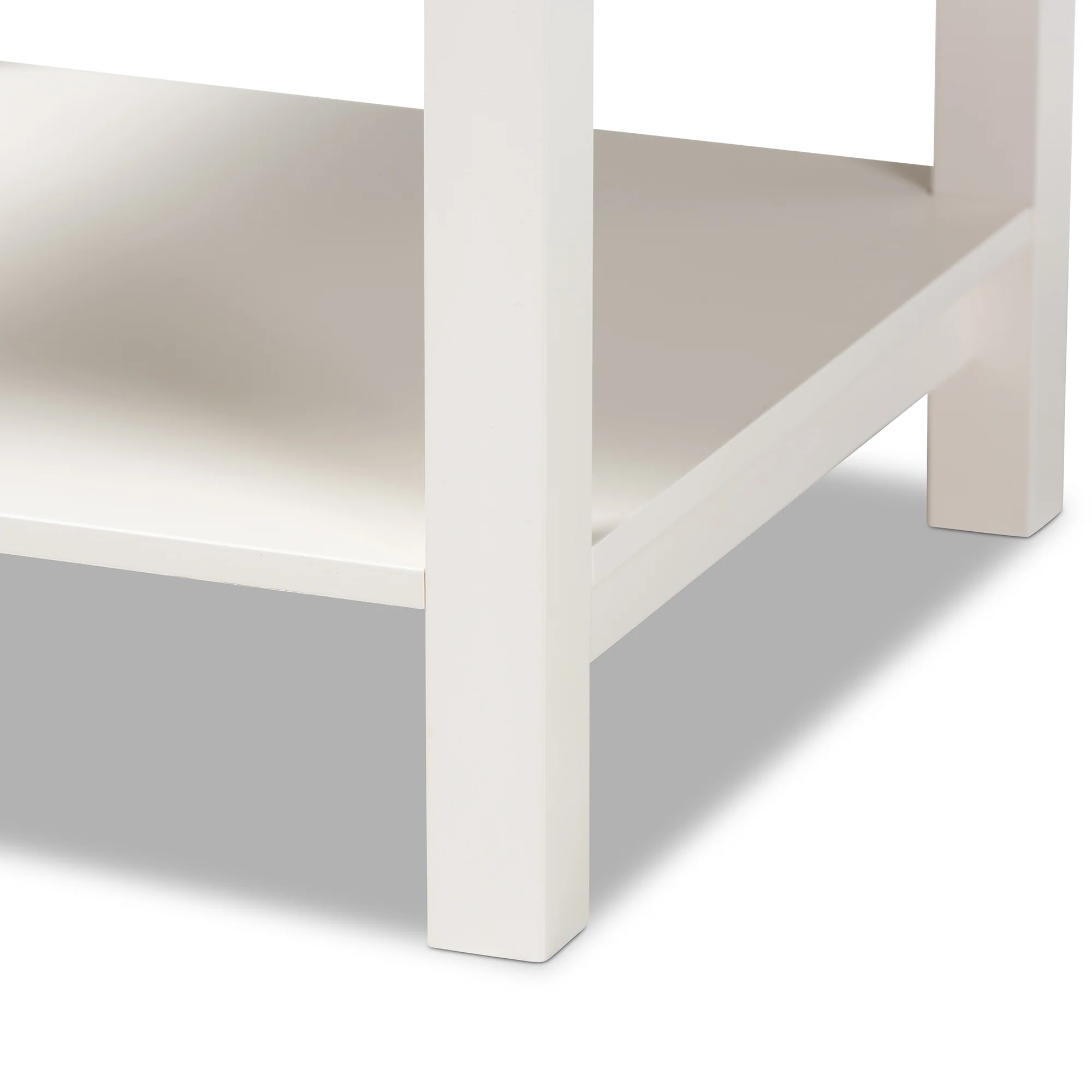 Baxton Studio Willow Modern Transitional Light Grey Finished 2-Drawer Wood End Table - Image 18