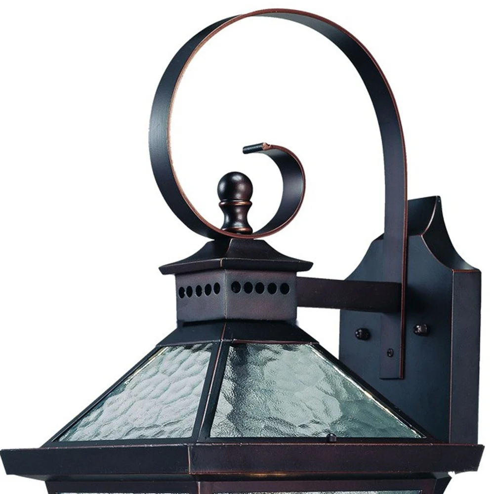 Bay Street 3-Light Architectural Bronze Wall Light By Homeroots - Image 3