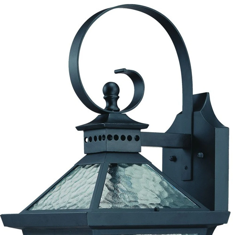 Bay Street 3-Light Matte Black Wall Light By Homeroots - Image 3