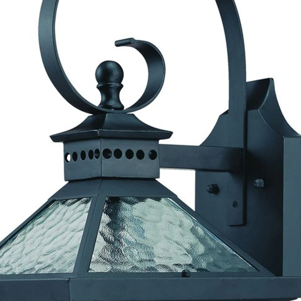 Bay Street 3-Light Matte Black Wall Light By Homeroots - Image 4