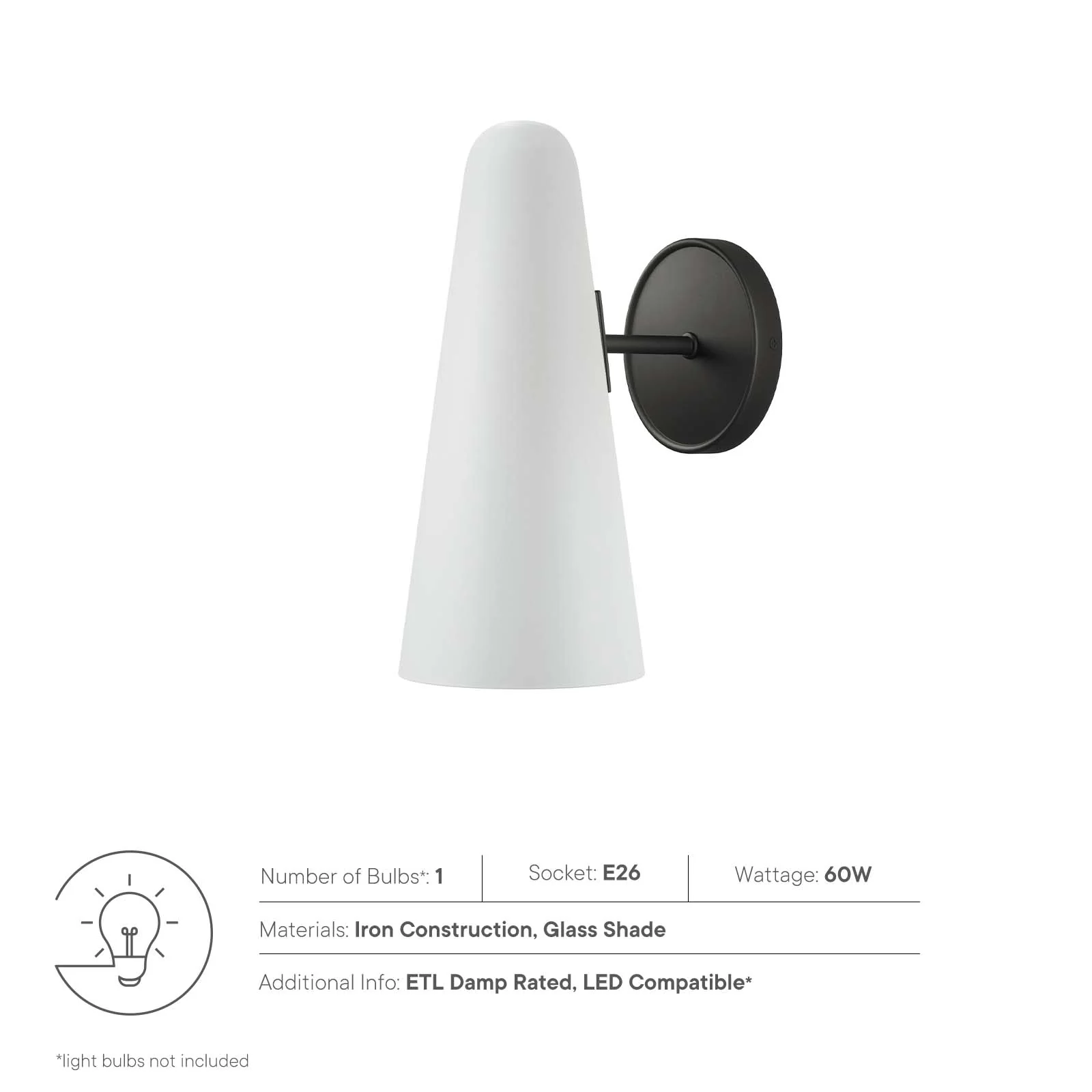 Beacon 1-Light Wall Sconce By Modway - EEI-5645 - Image 23