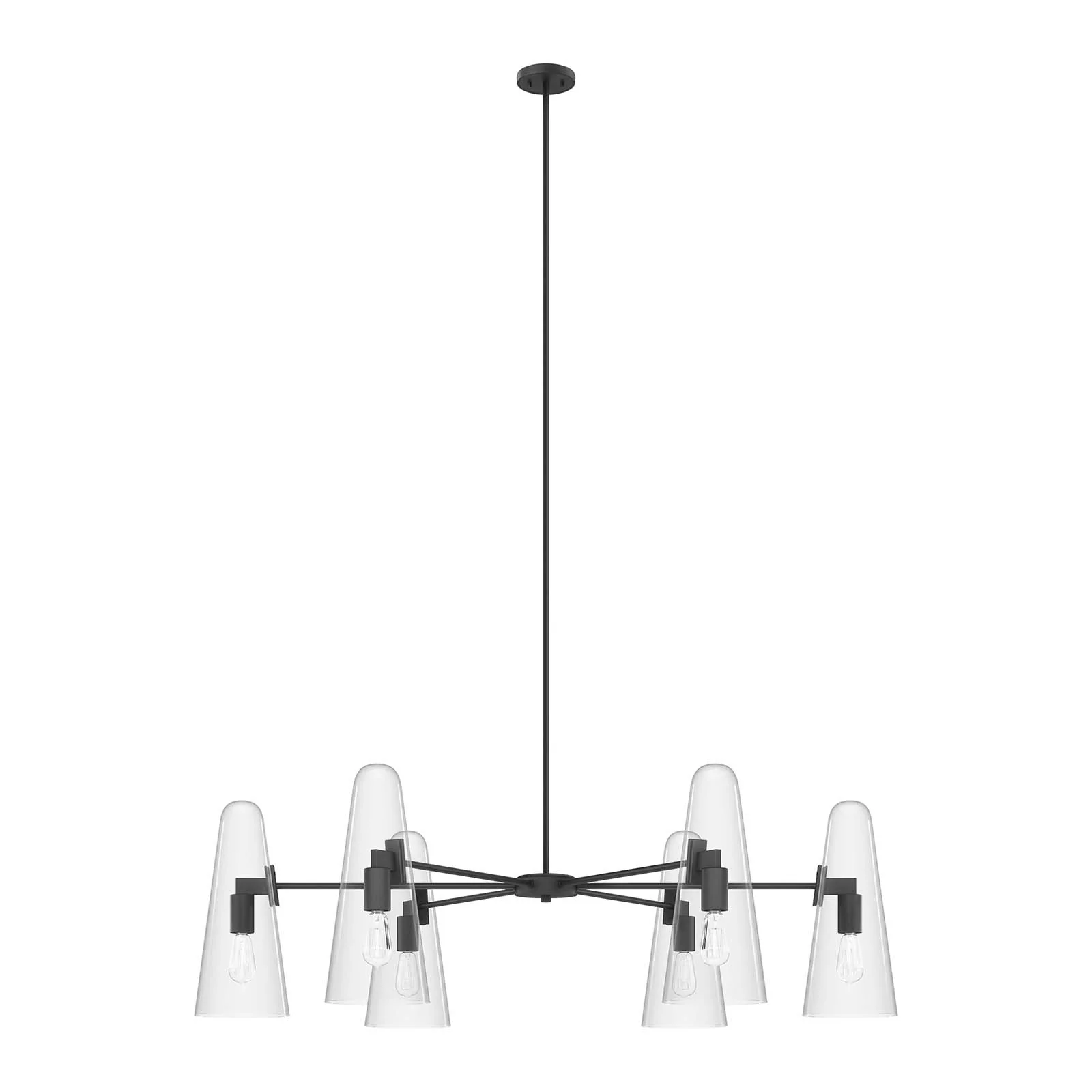 Beacon 6-Light Chandelier By Modway - EEI-5648 - Image 2