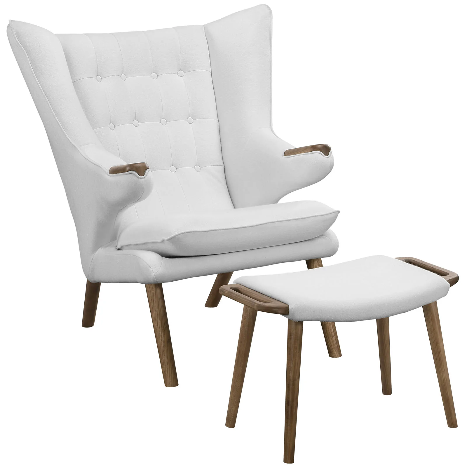 Bear Lounge Chair and Ottoman By Modway - EEI-1444 - Image 2