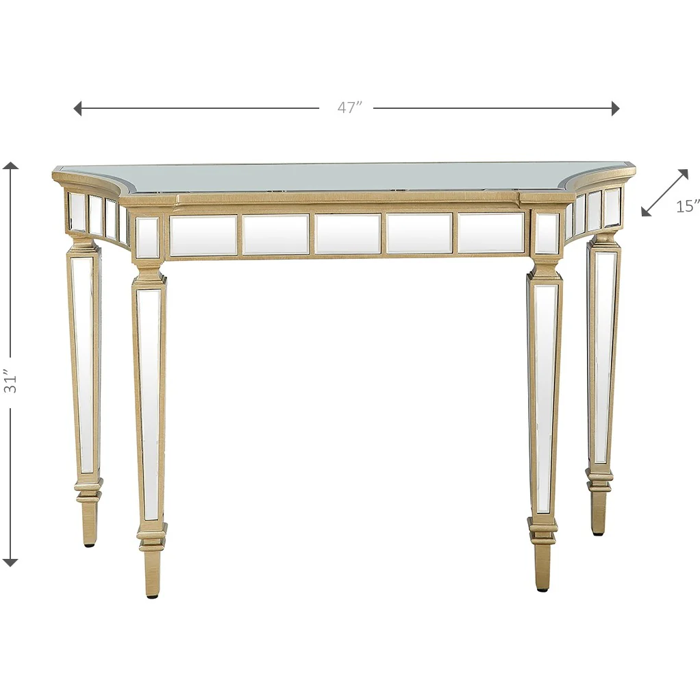 Beauty and the Beast Console Table By Homeroots - 396848 - Image 2