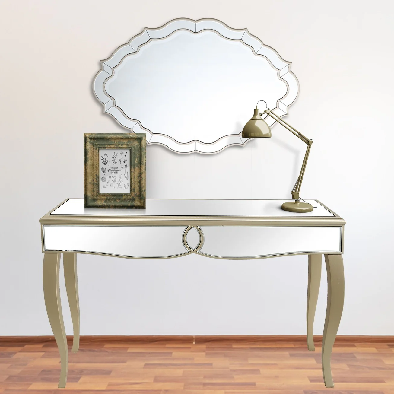 Beauty and the Beast Console Table By Homeroots - 396885 - Image 2