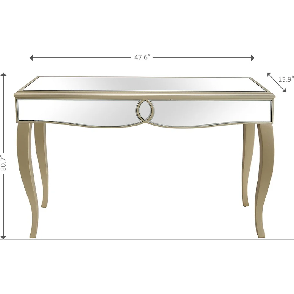Beauty and the Beast Console Table By Homeroots - 396885 - Image 3