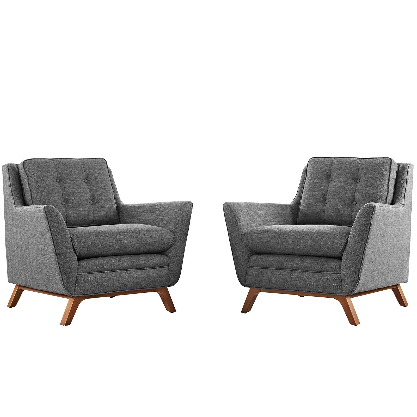 Beguile 2 Piece Upholstered Fabric Living Room Set By Modway - EEI-2185 - Image 7