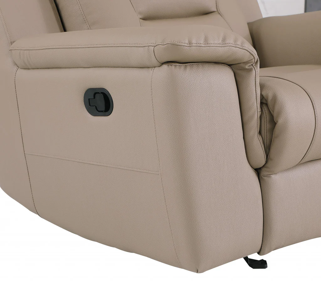 Beige Sofa Love By Homeroots - 366204 - Image 5