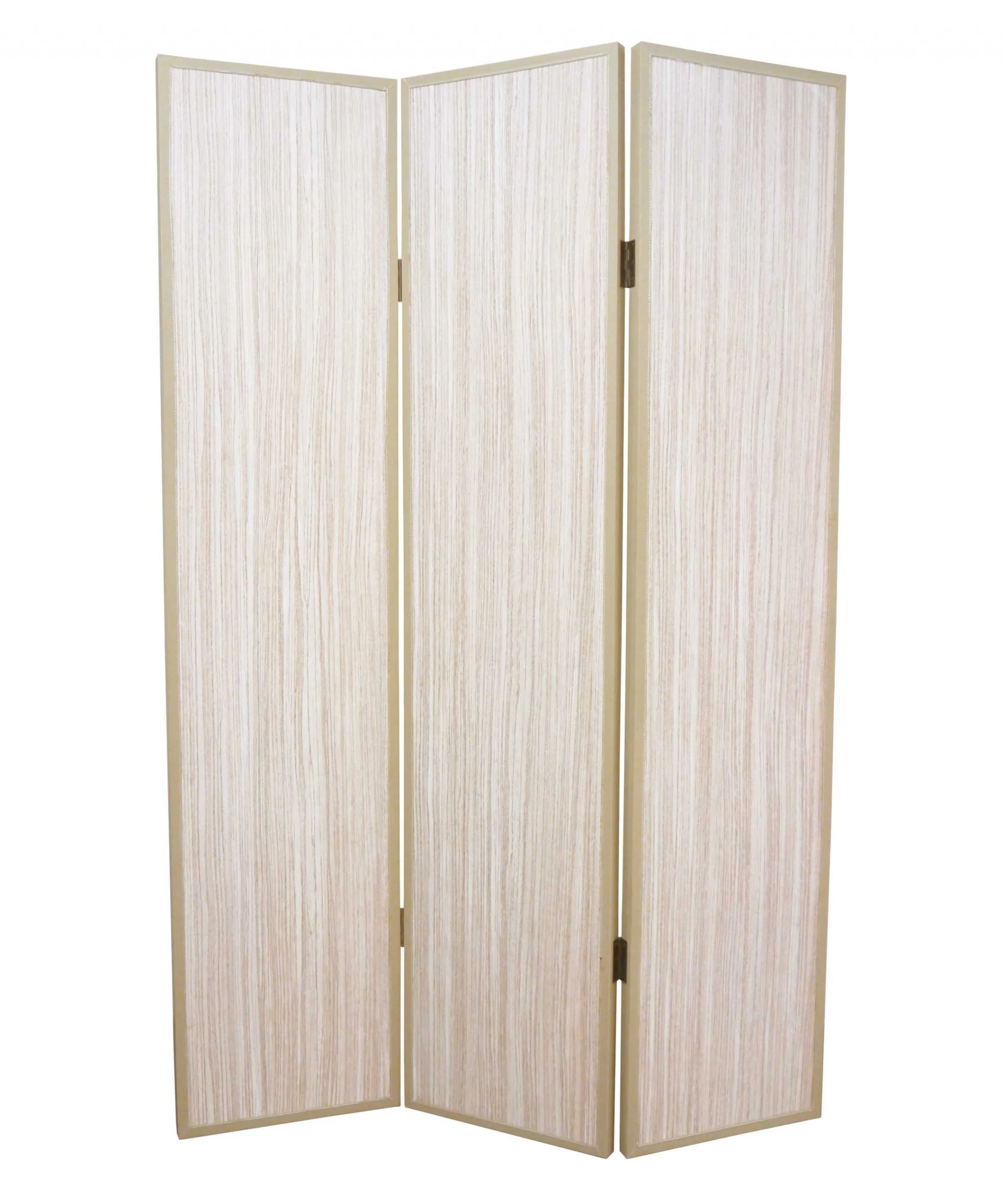 Beige Wood Screen By Homeroots - 277084 - Image 2