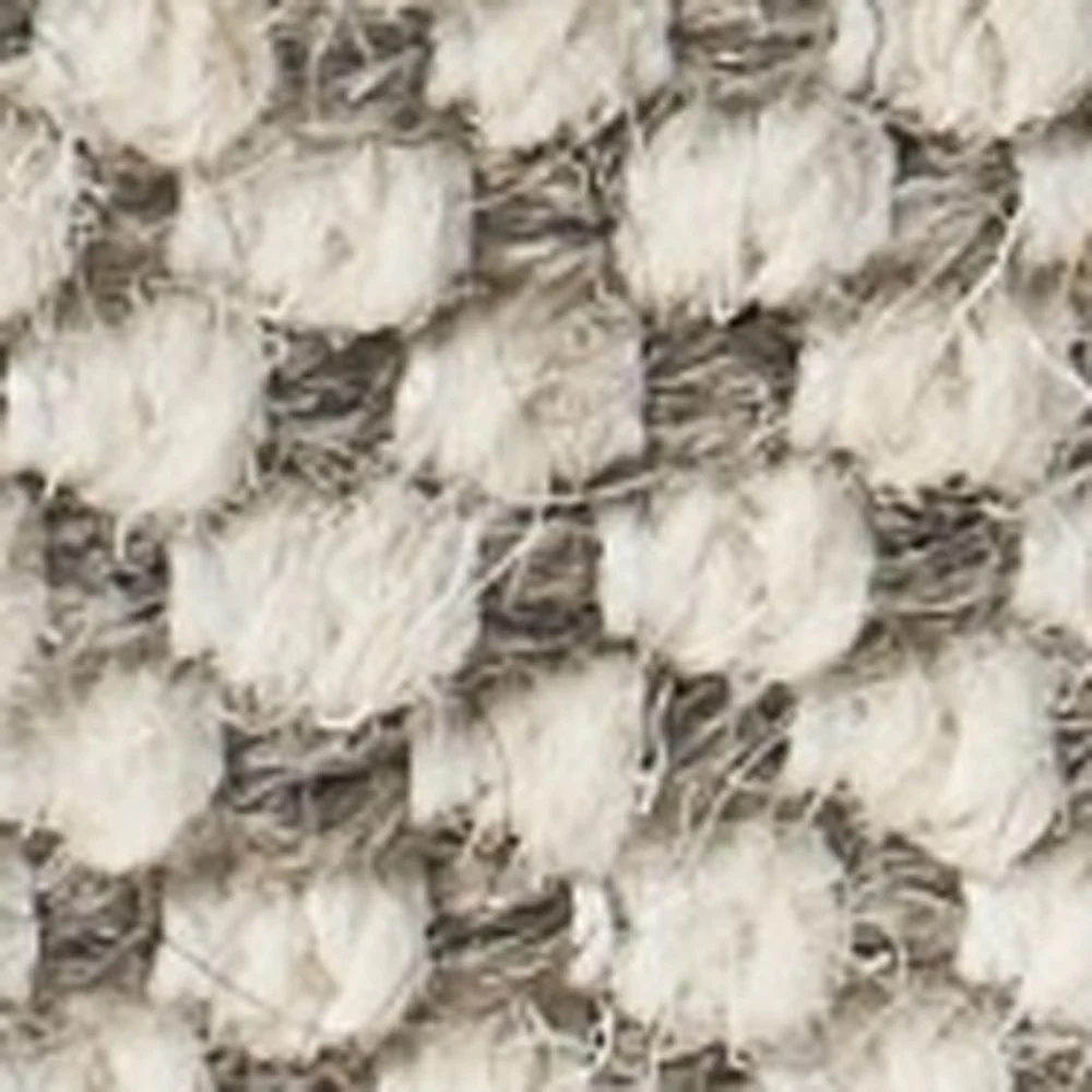 Beige Wool Ottoman By Homeroots - Image 5