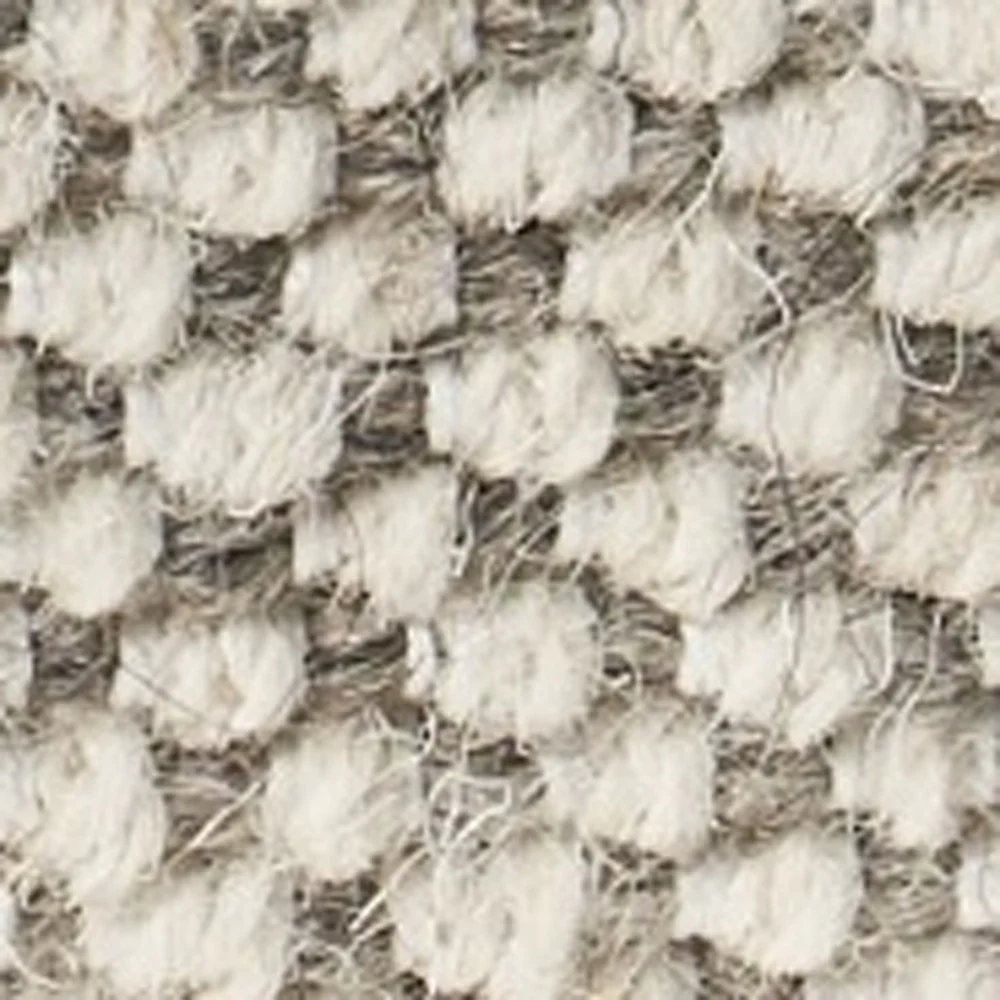Beige Wool Ottoman By Homeroots - Image 7