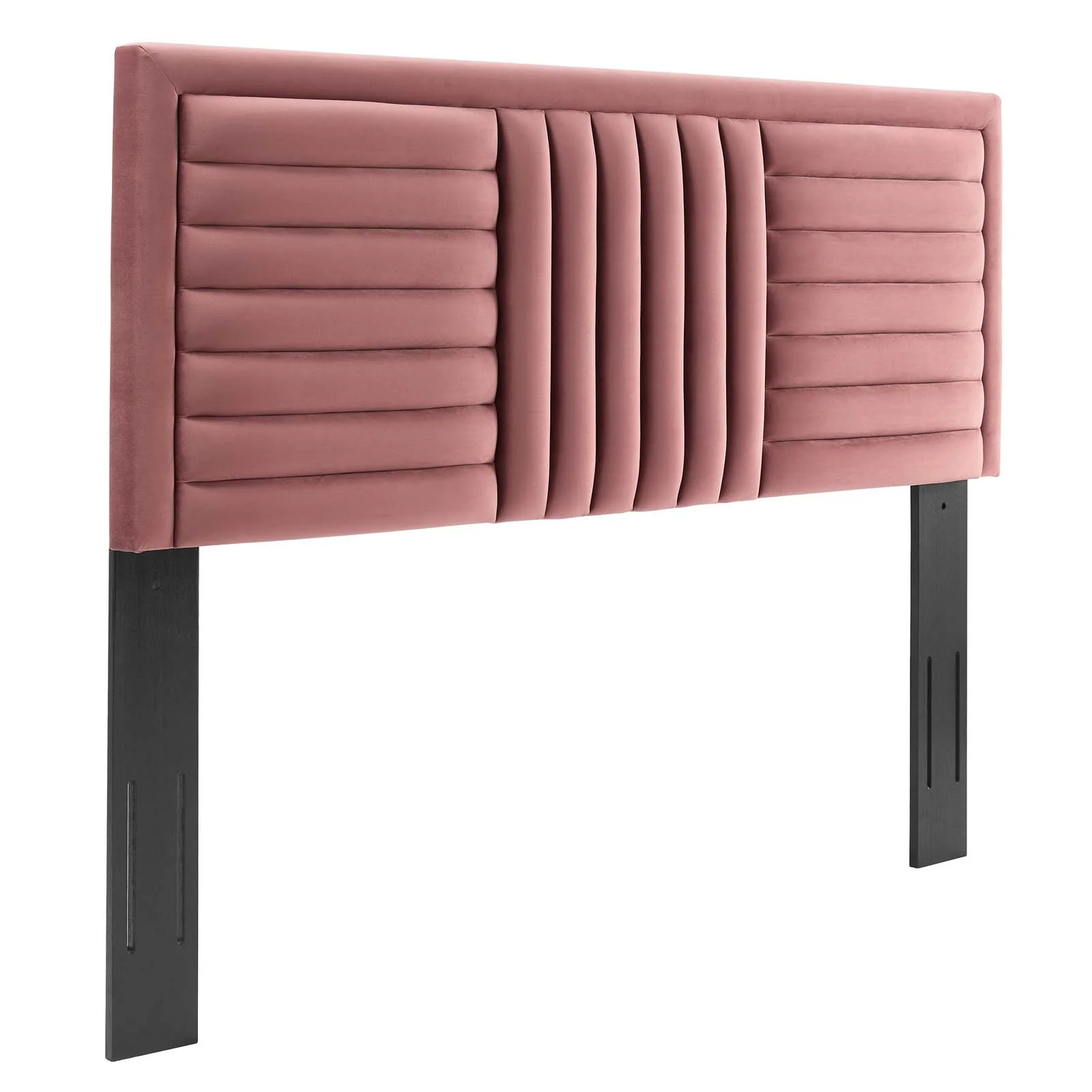 Believe Channel Tufted Performance Velvet Full/Queen Headboard By Modway - MOD-6665 - Image 10