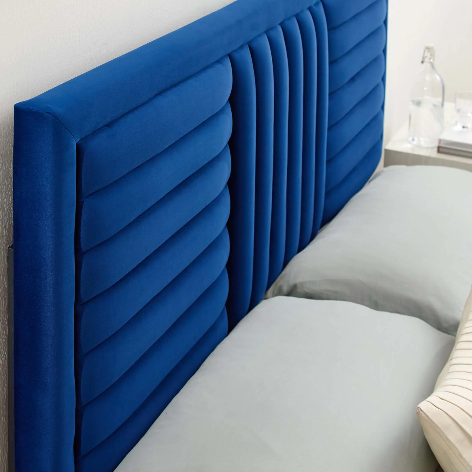 Believe Channel Tufted Performance Velvet King/California King Headboard By Modway - MOD-6666 - Image 17